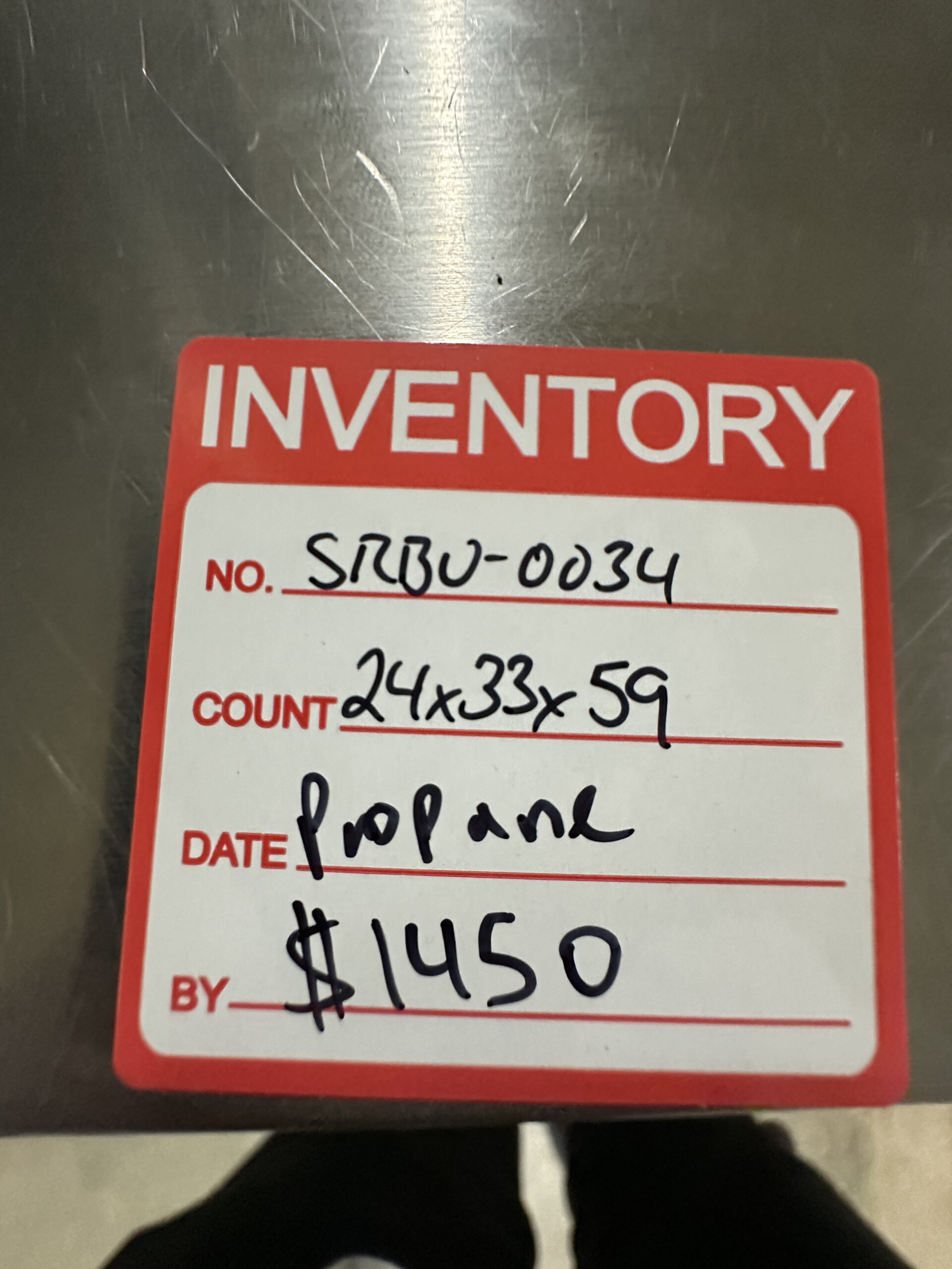 Sunfire 24" Propane 4 Range REFURBISHED - SRBO-0034