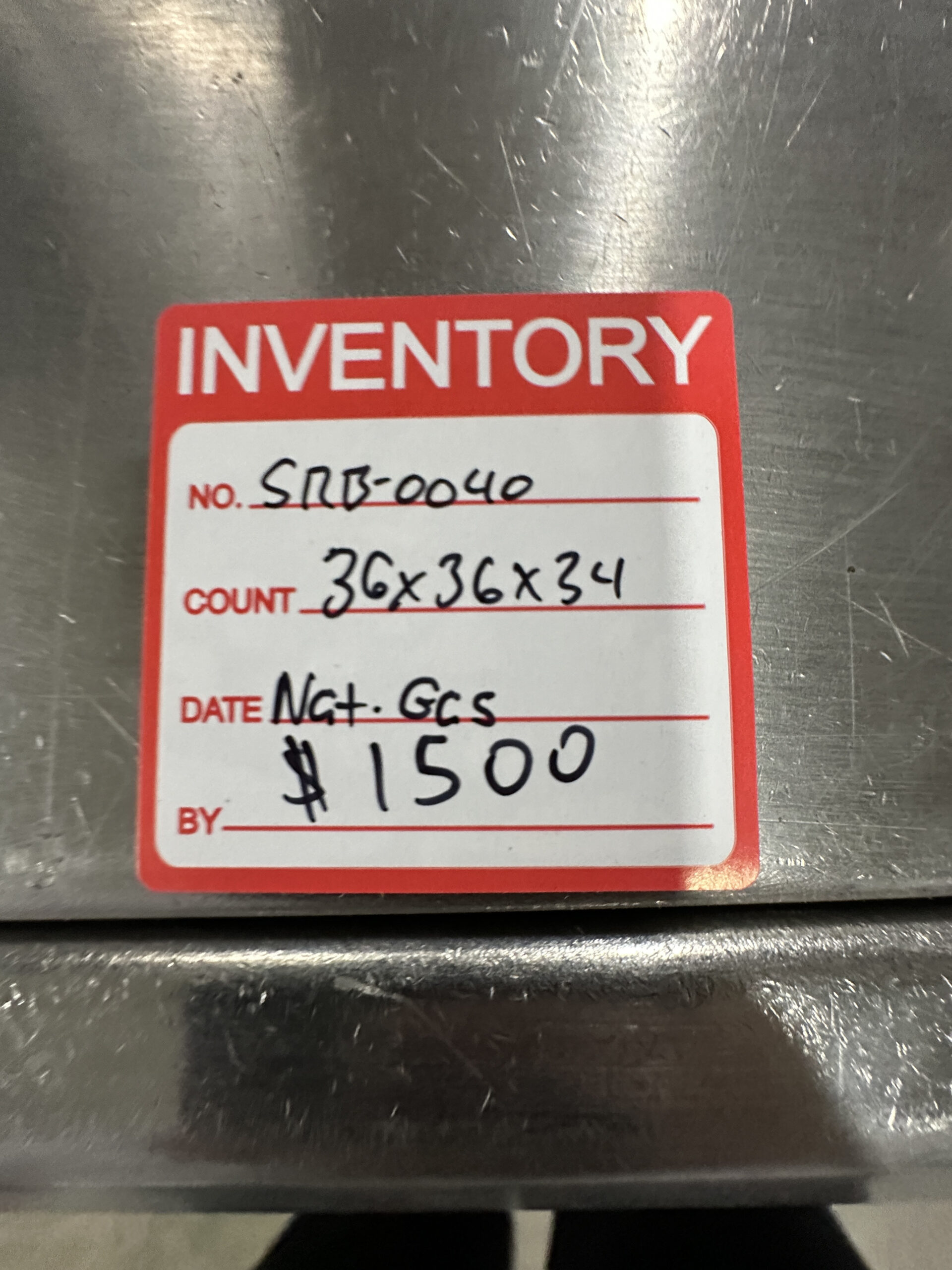 Vulcan 36" Nat. Gas 4 Burner REFURBISHED - SRBO-0040