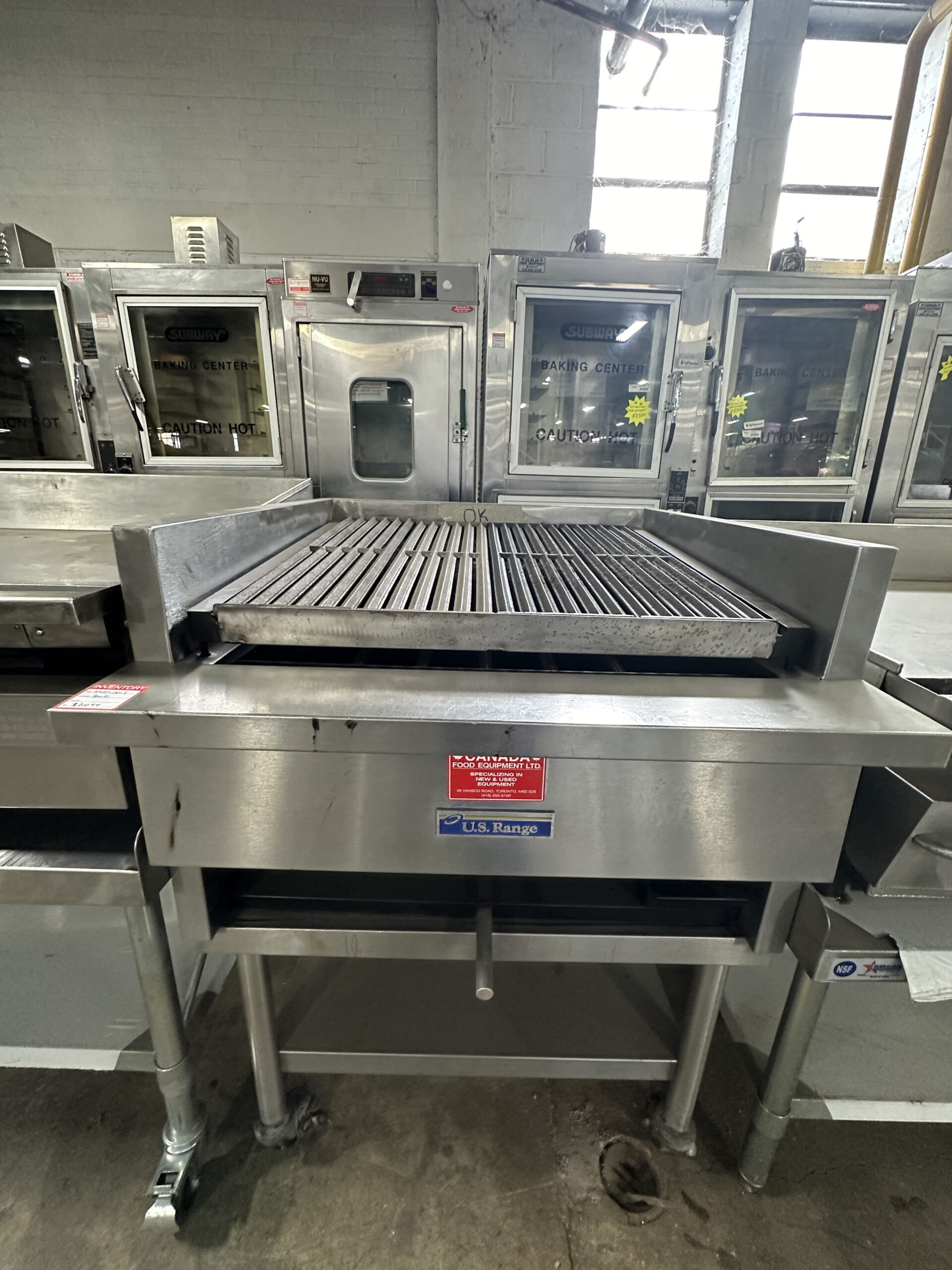 US Range 30" Gas Charbroiler REFURBISHED - SRBO-0013