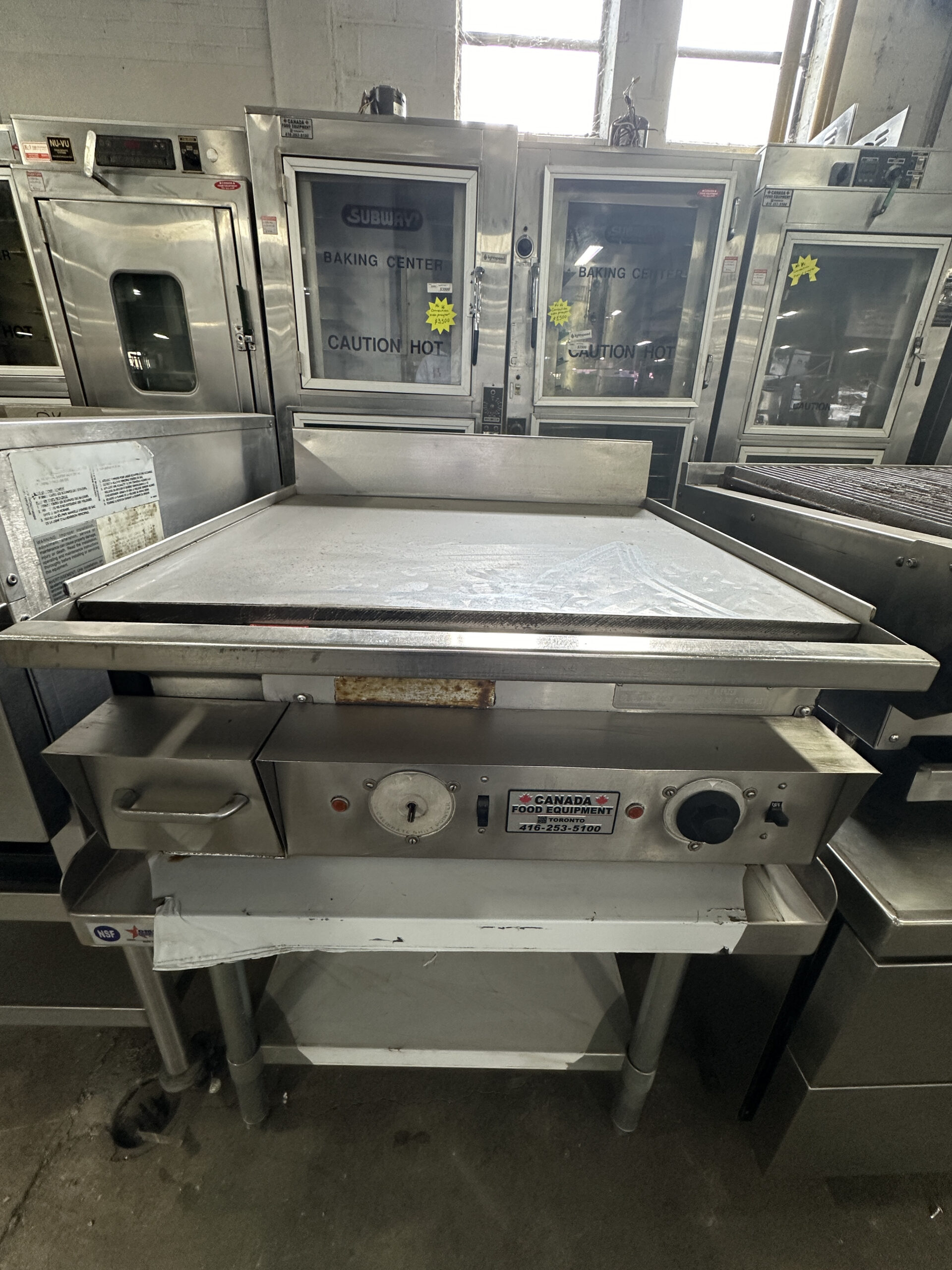 Keating Miraclean 26" Electric Griddle Used SRBO 0014 ☑️ Canada