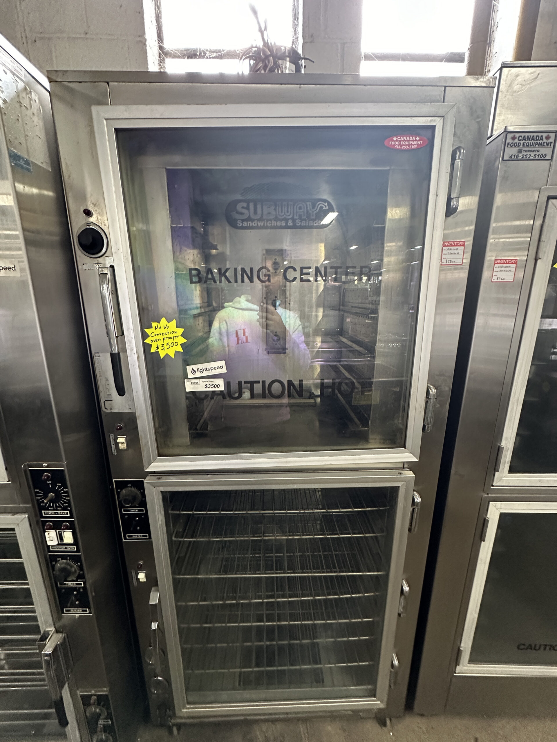 NU-VU 36" Convection Oven Proofer REFURBISHED - SRBO-0067 NU-VU 36" Convection Oven Proofer REFURBISHED - SRBO-0067
