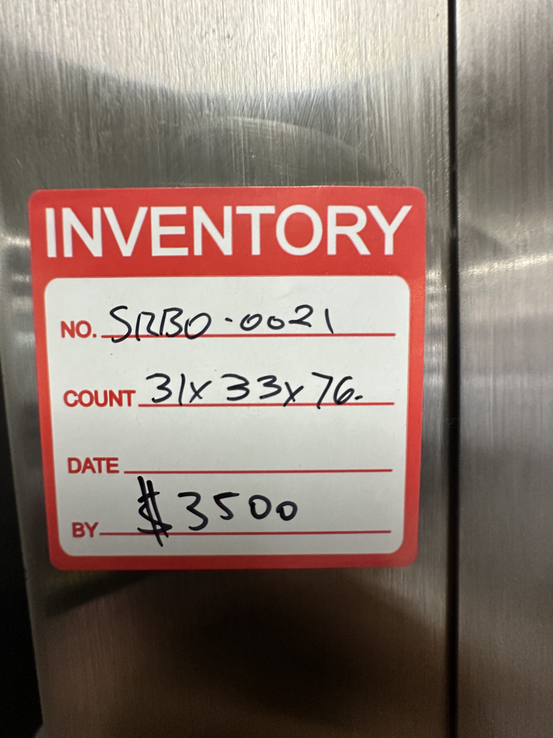 NU - VU 31" Convection Oven Warmer REFURBISHED - SRBO-0021