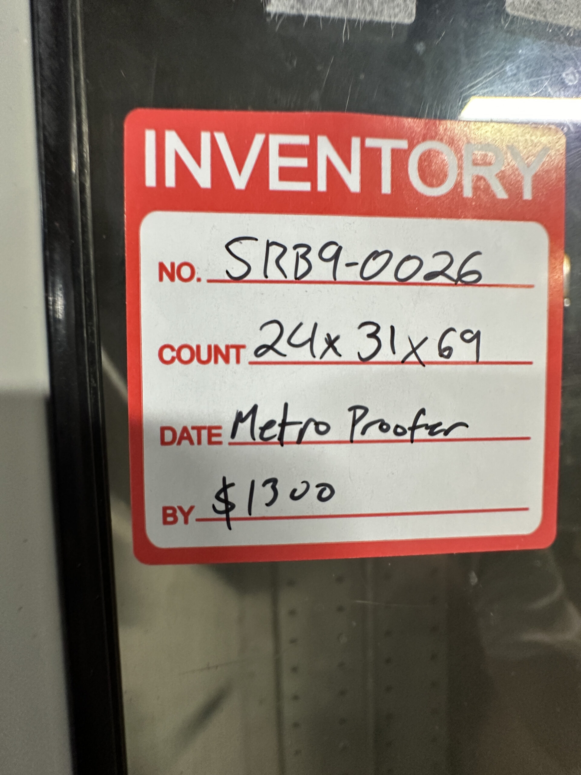 24" Metro Proofer REFURBISHED - SRB9-0026 24" Metro Proofer REFURBISHED - SRB9-0026