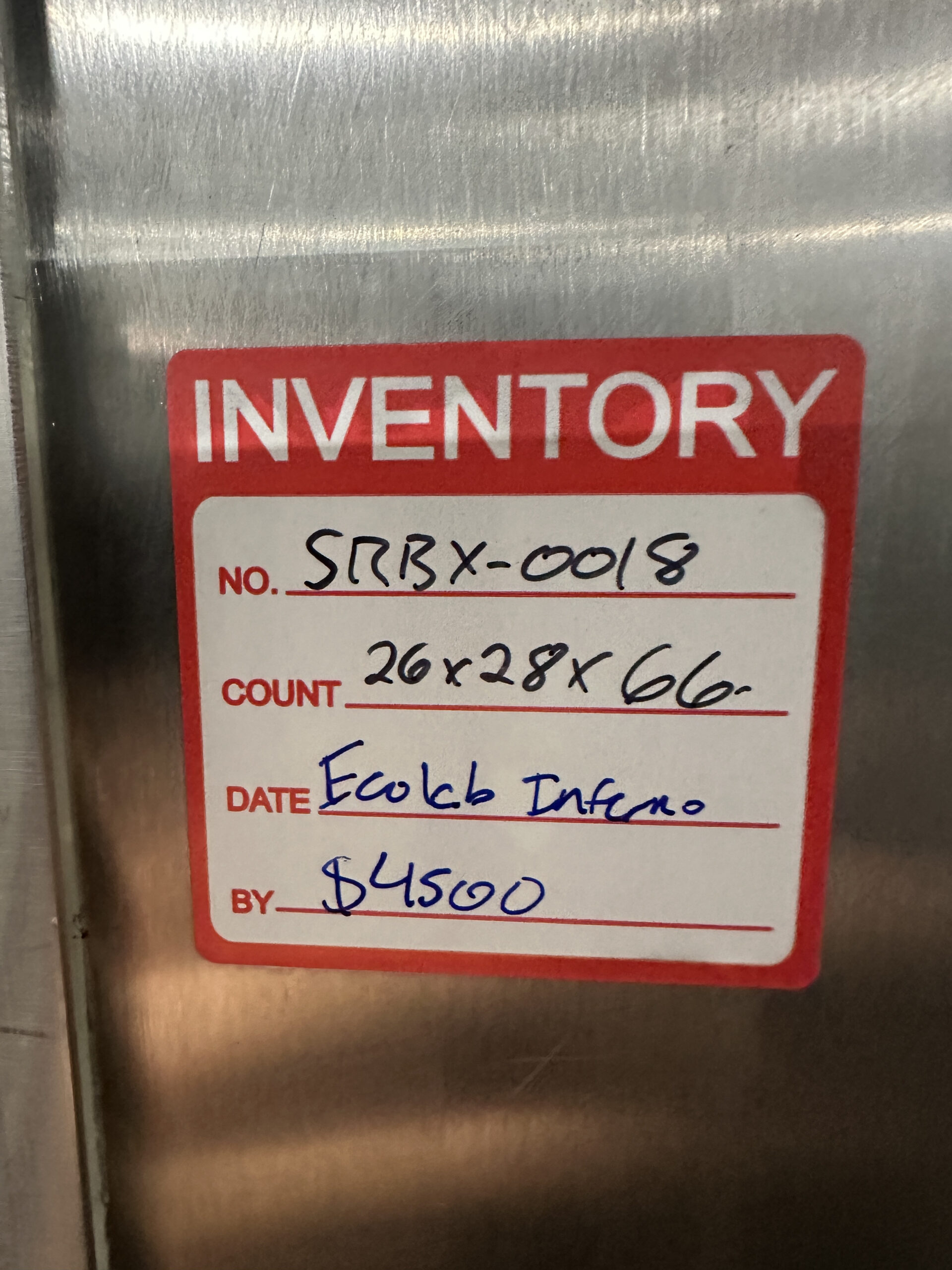 Ecolab Inferno 26" High Temp Dishwasher REFURBISHED - SRBX-0018