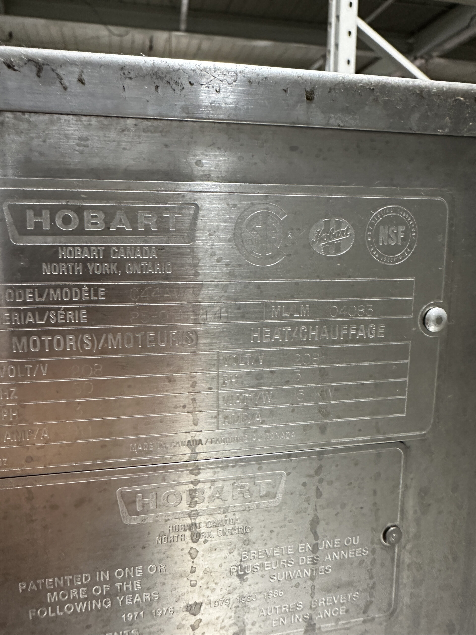 Hobart 44" Hightemp Dishwasher | C44AW REFURBISHED - SRBX-0020