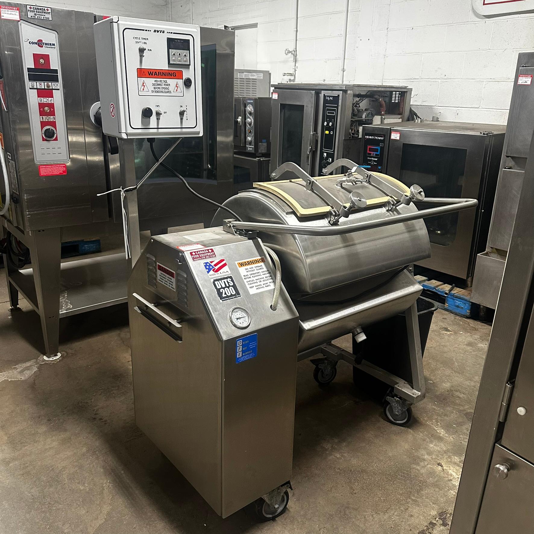 Commercial Vacuum Meat Tumbler DVTS-200 REFURBISHED - SRB-1119