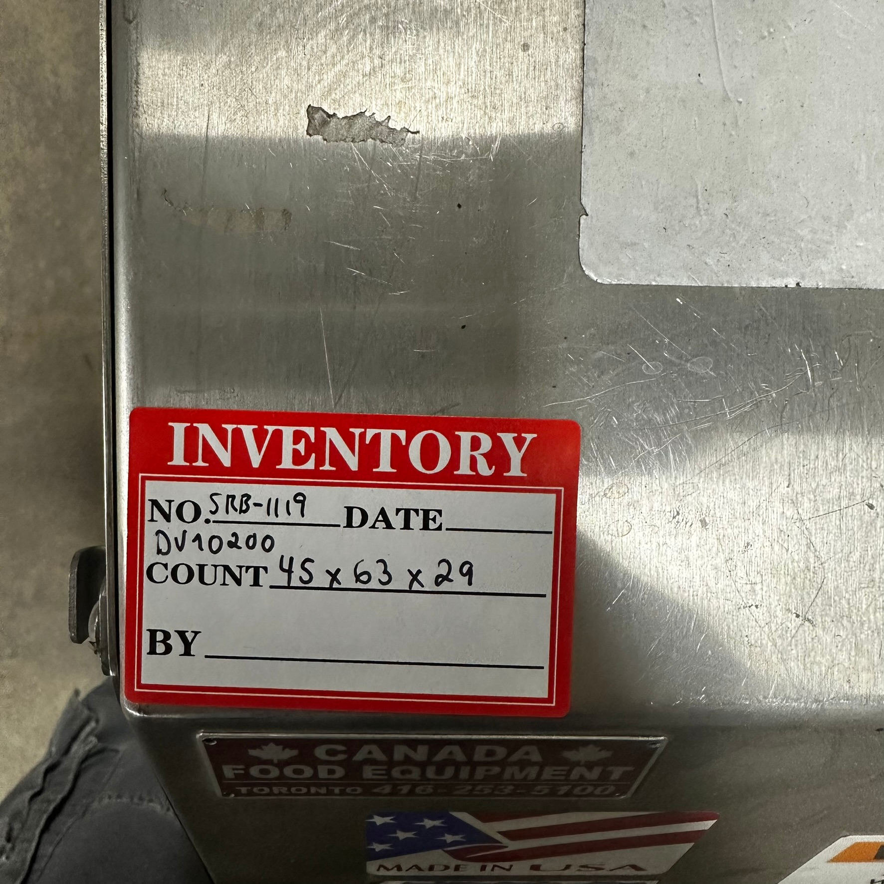 Commercial Vacuum Meat Tumbler DVTS-200 REFURBISHED - SRB-1119