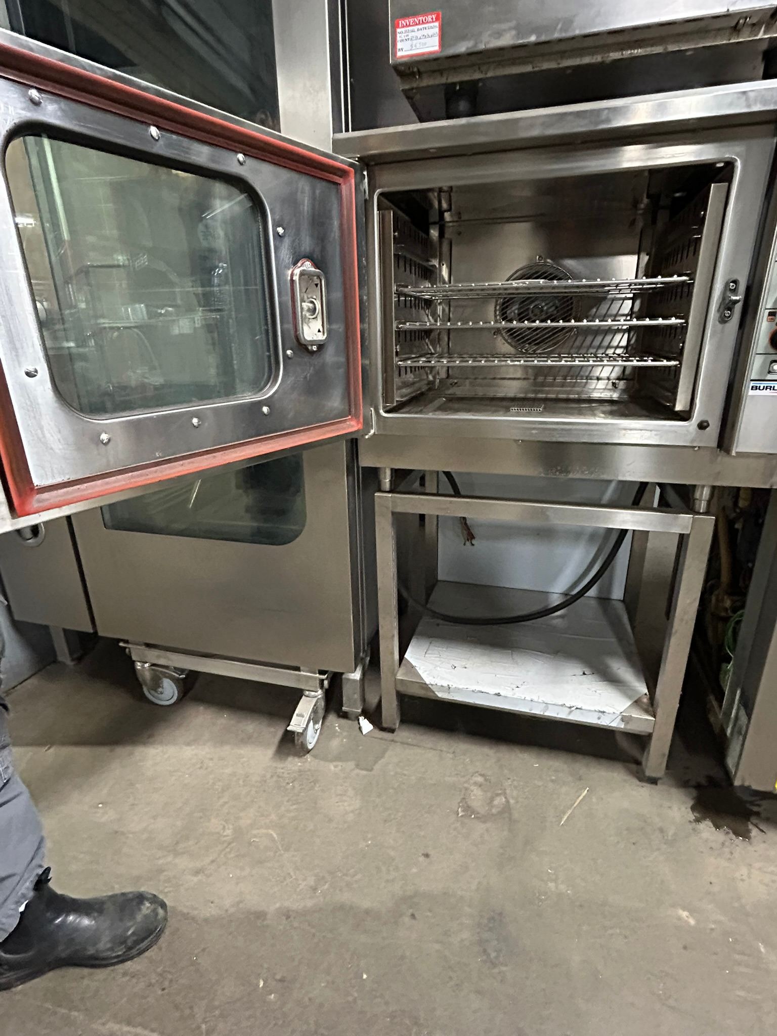 Burlodge Convection  Oven Model #BROE-5U Inc. Stand REFURBISHED - SRB-1122