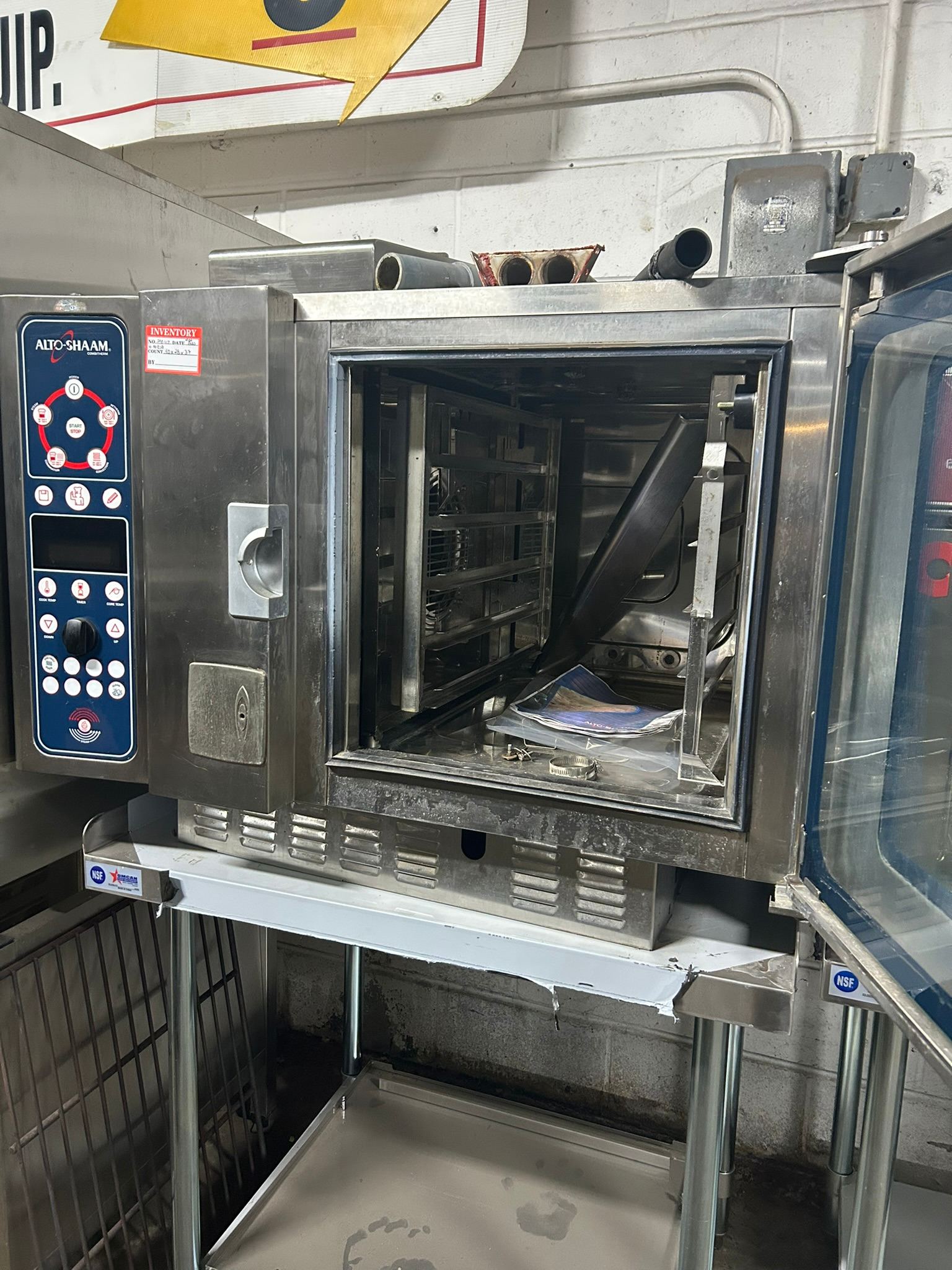 Alto Sheem Combi Oven, Gas, Model #6.10 ESG REFURBISHED - SRB-1117