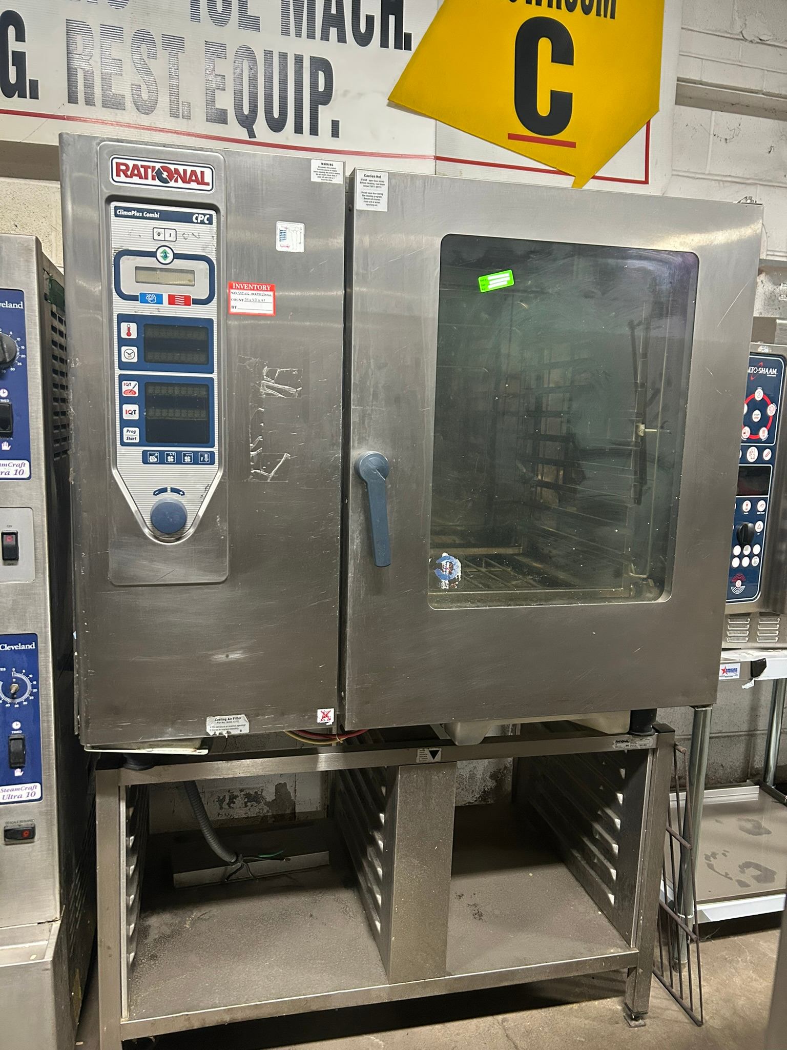 Rational Combi Oven, Gas,   Model CPC102G, 10 18" X 26" Pan