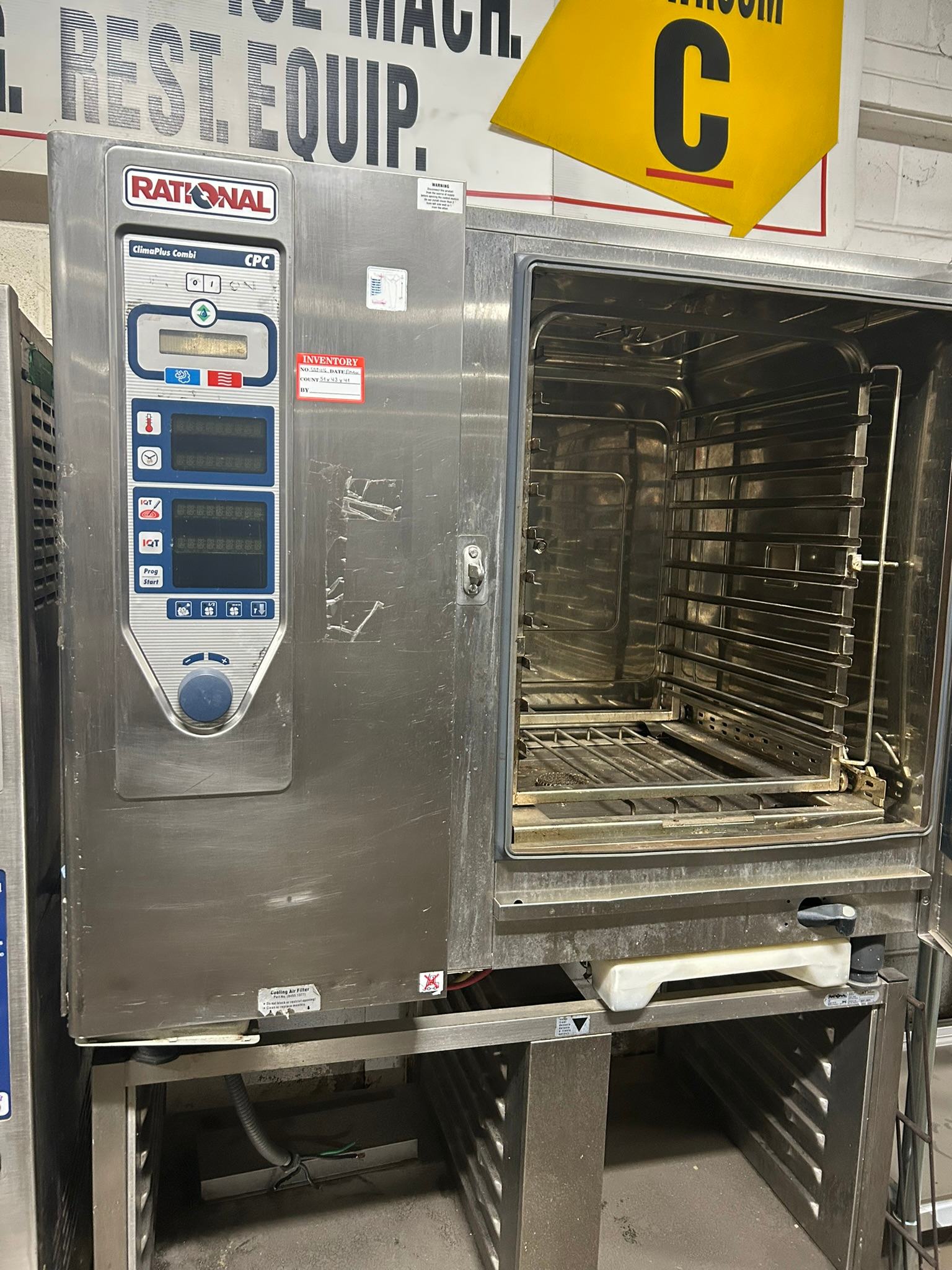 Rational Combi Oven, Gas,   Model CPC102G, 10 18" X 26" Pan