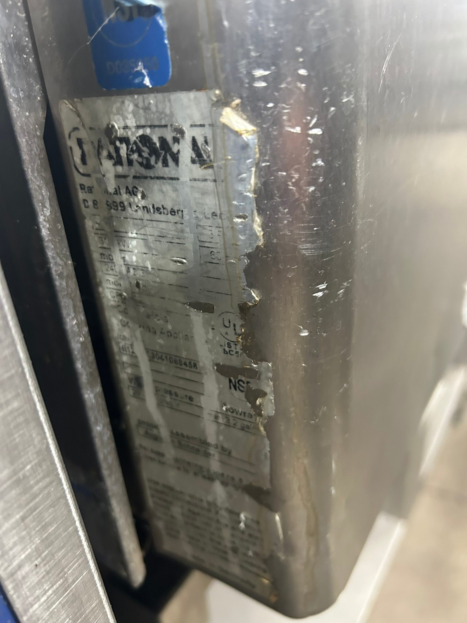 Rational Combi Oven, Gas,   Model CPC102G, 10 18" X 26" Pan