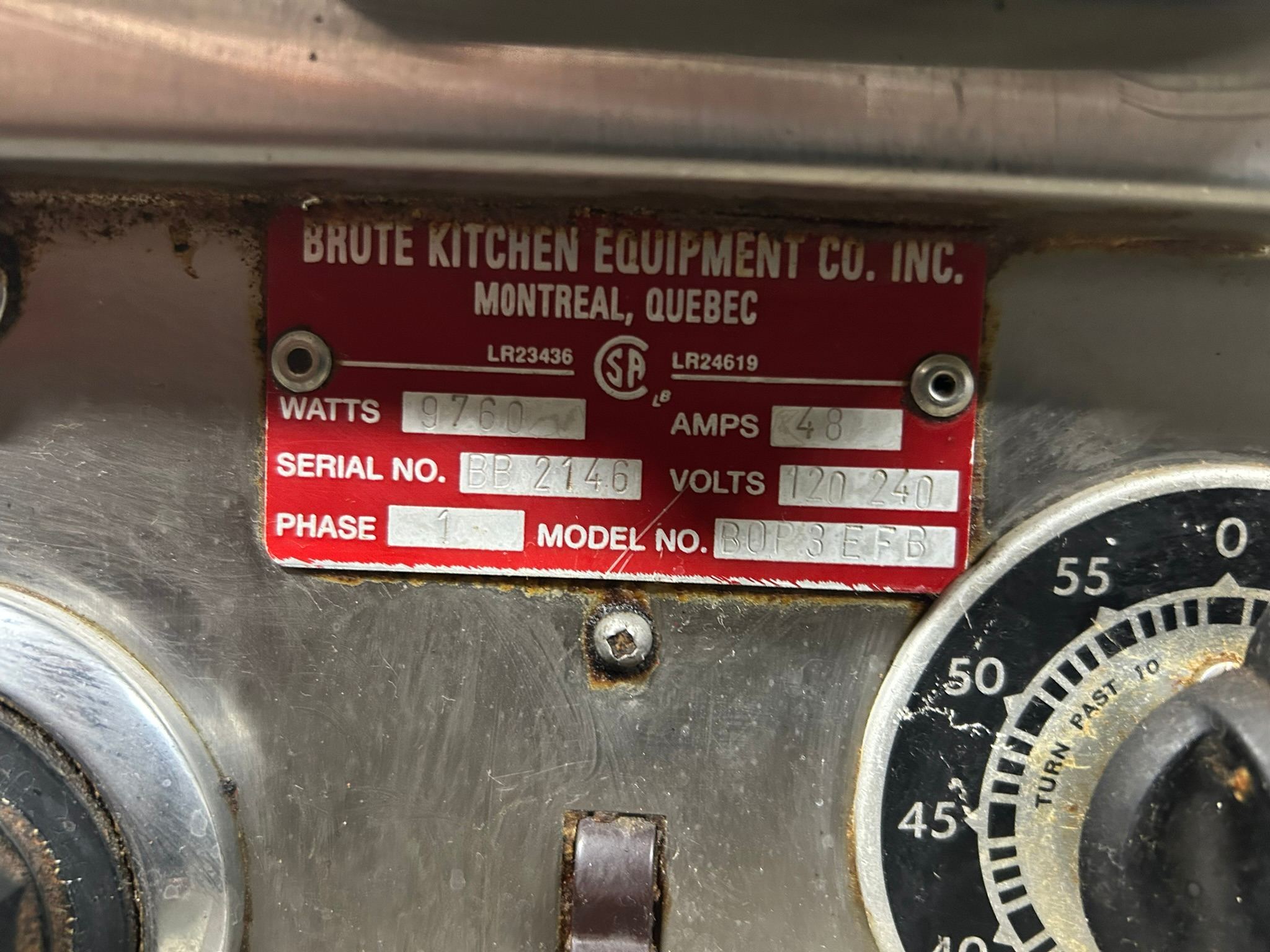 Doyon convection oven/proofer REFURBISHED - SRB-1103 Doyon convection oven/proofer REFURBISHED - SRB-1103