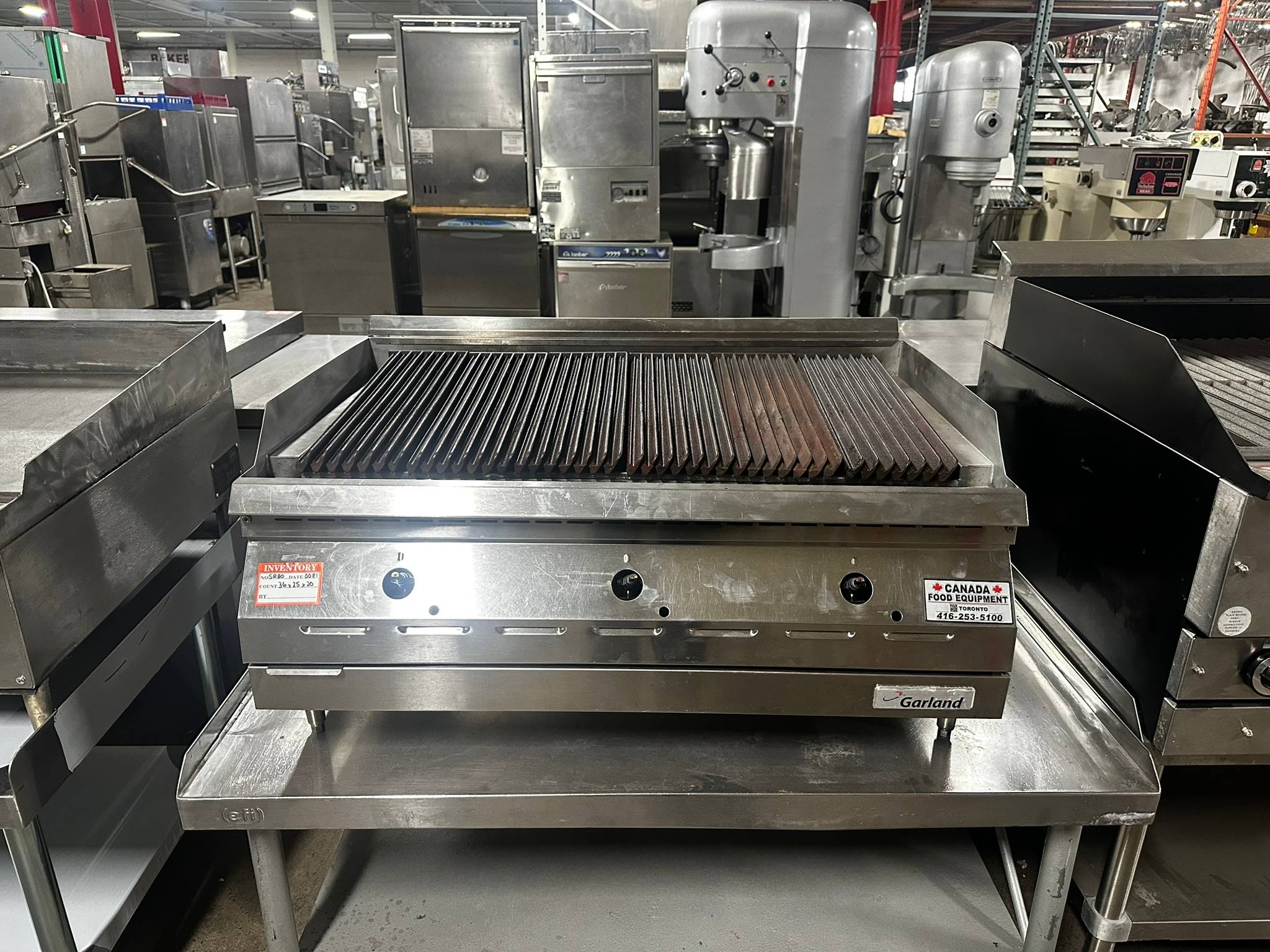 Garland GD-36RB Designer Series 36" Radiant Natural Gas Charbroiler  REFURBISHED - SRBO-0081