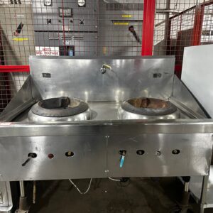 Two Burner Hole Wok Range REFURBISHED - SRBO-0086