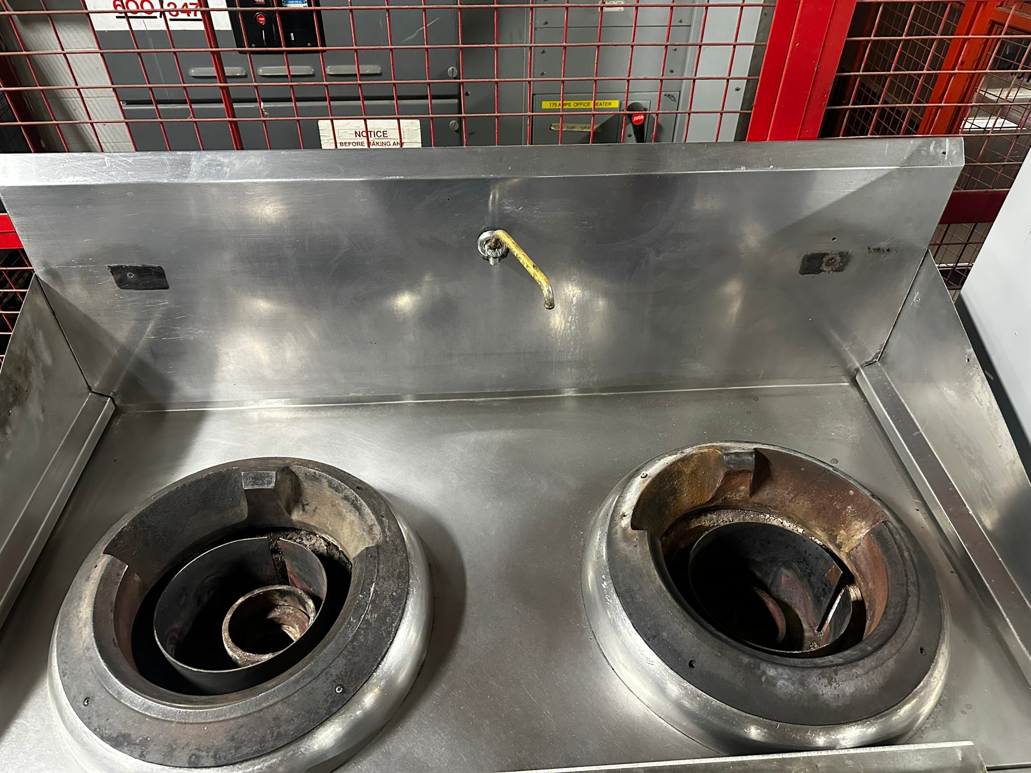 Two Burner Hole Wok Range REFURBISHED - SRBO-0086