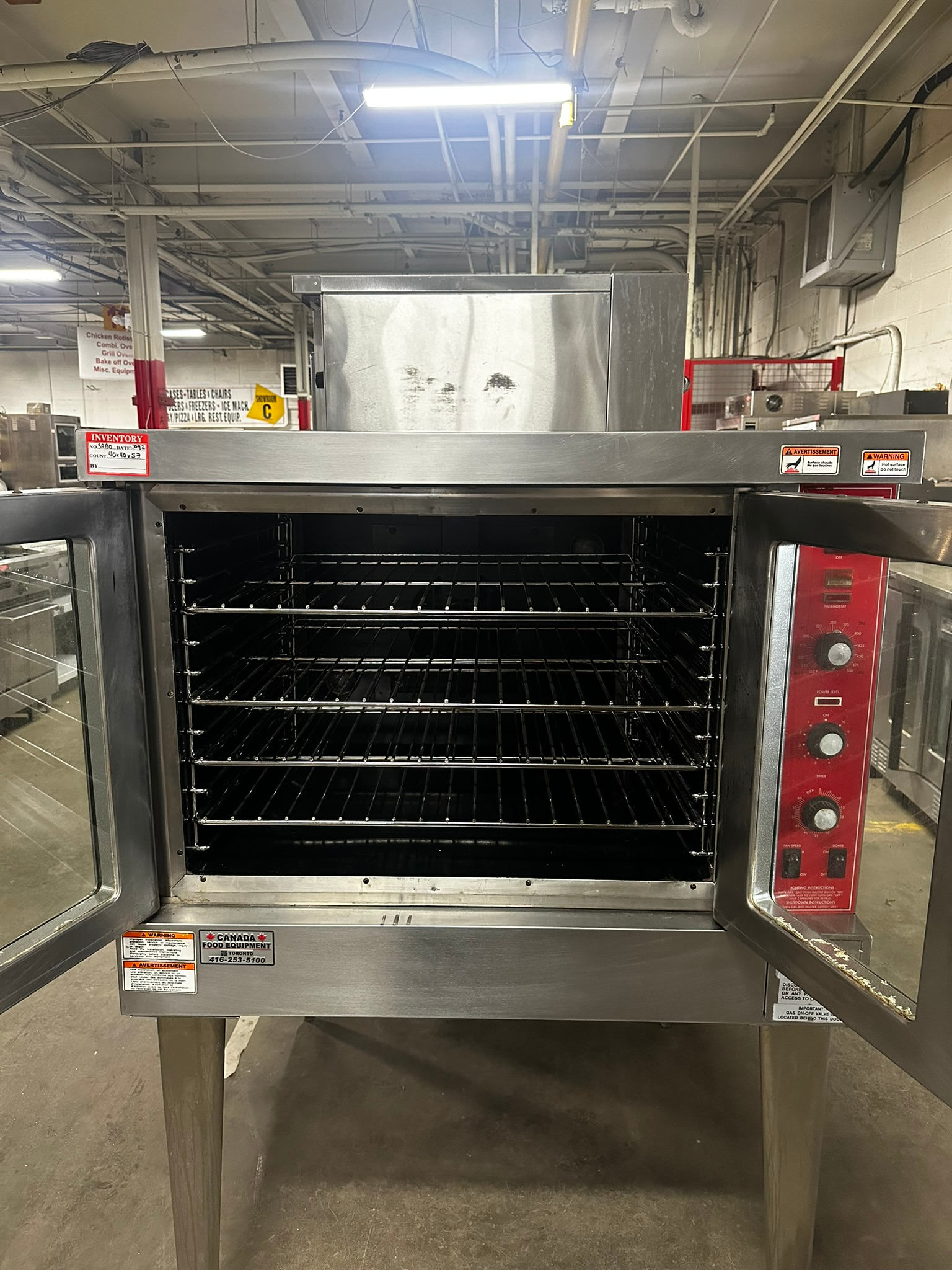 Vulcan SG4D Gas Full Size Convection Oven REFURBISHED - SRBO-0092