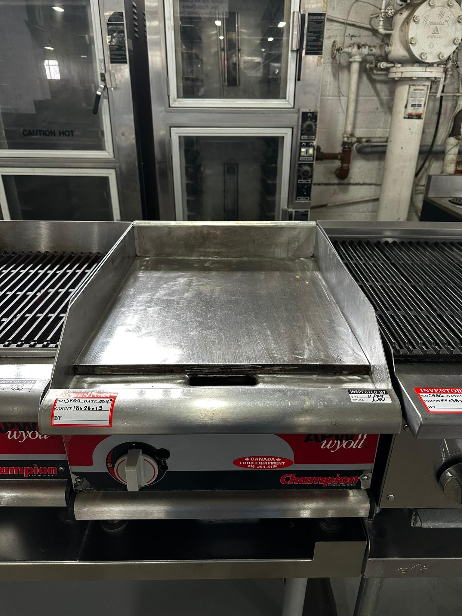 APW Wyott  Gas Griddle REFURBISHED - SRBO-0097