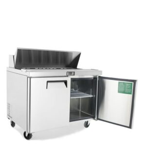Atosa 48″ Refrigerated Standard Top Sandwich Prep Table - MSF8302GR