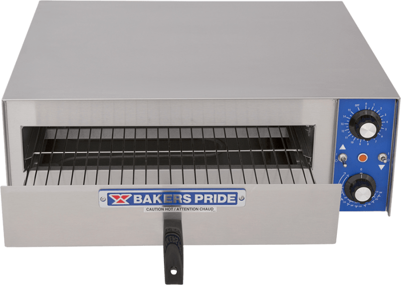 Bakers Pride PX16 Single Deck Countertop Electric Pizza Oven With Analog Control - 208/240V, 1500W