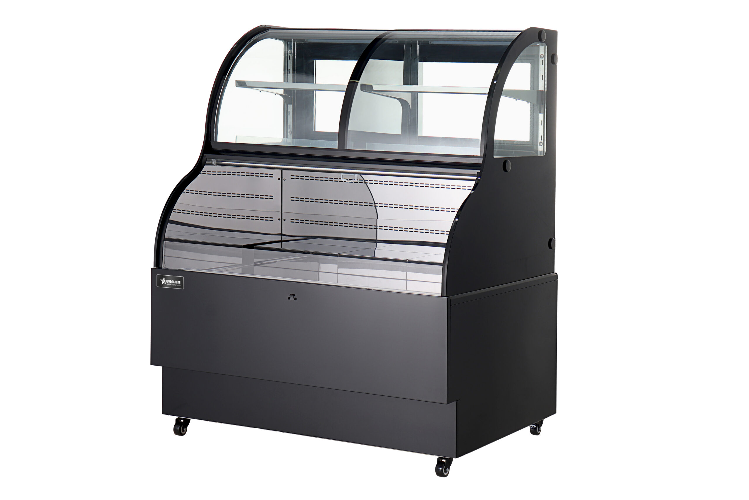 Omcan 48-inch Dual Service Open Refrigerated Floor Display Case 47277
