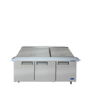 Atosa MSF8308GR — 72″ Refrigerated Mega Top Sandwich Prep