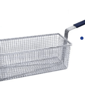 Magnum Fryer Basket with Blue Handle, 13" x 5-3/8" x 5-5/8" - MAG5670