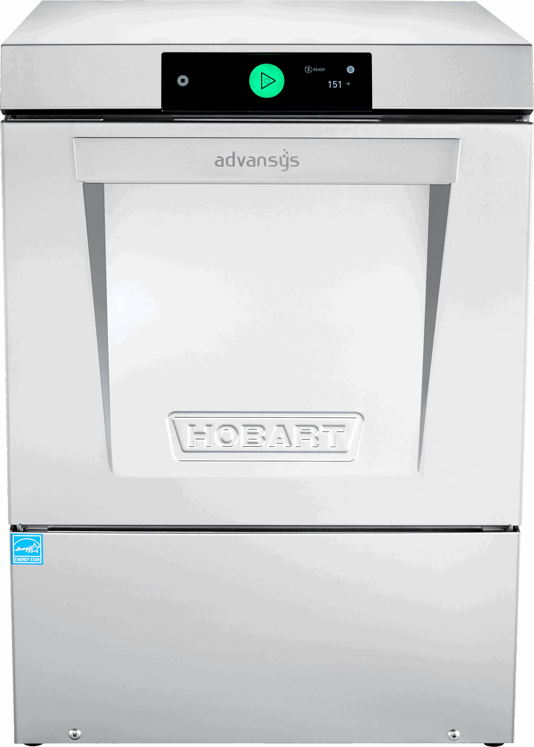 Hobart LXNR-1 Advansys 2-Level High Temp Rack Undercounter Dishwasher - 208/240V, 1pH