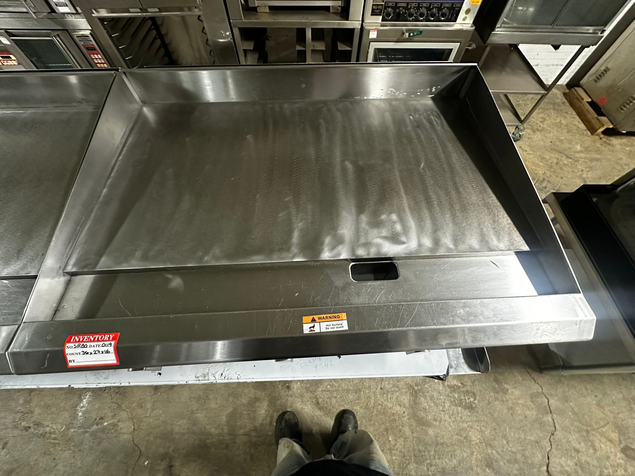 Omcan CE-CN-G36M Griddle - Natural Gas REFURBISHED - SRBO-0119