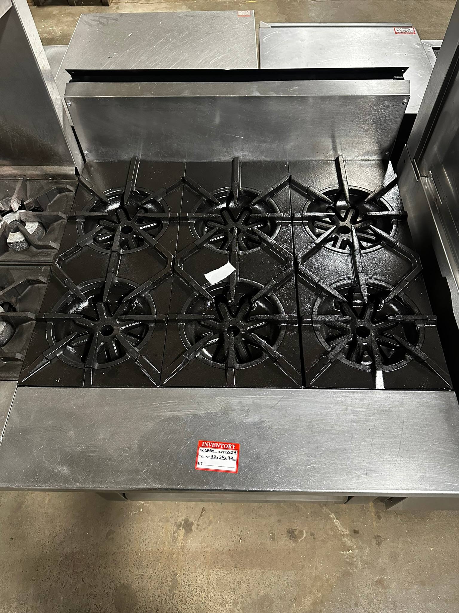Garland Master Sentry MS43RF – 6 Burner Gas Range with Standard Oven REFURBISHED - SRBO-0127 Garland Master Sentry MS43RF – 6 Burner Gas Range with Standard Oven REFURBISHED - SRBO-0127