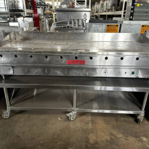 Vulcan 72 Gas griddle w/ equipment stand included REFURBISHED - SRBO-0138 Vulcan 72 Gas griddle w/ equipment stand included REFURBISHED - SRBO-0138