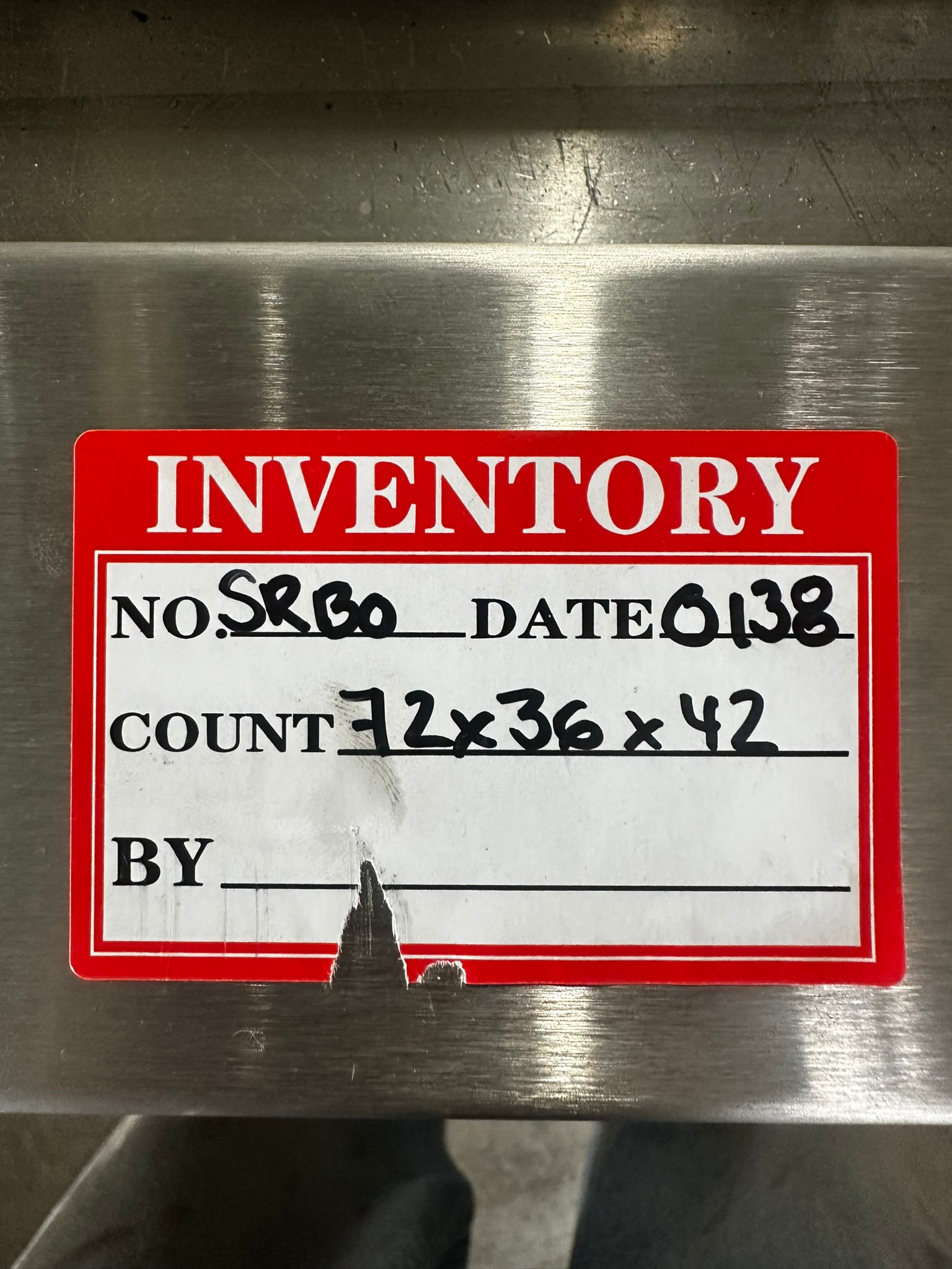 Vulcan 72 Gas griddle w/ equipment stand included REFURBISHED - SRBO-0138