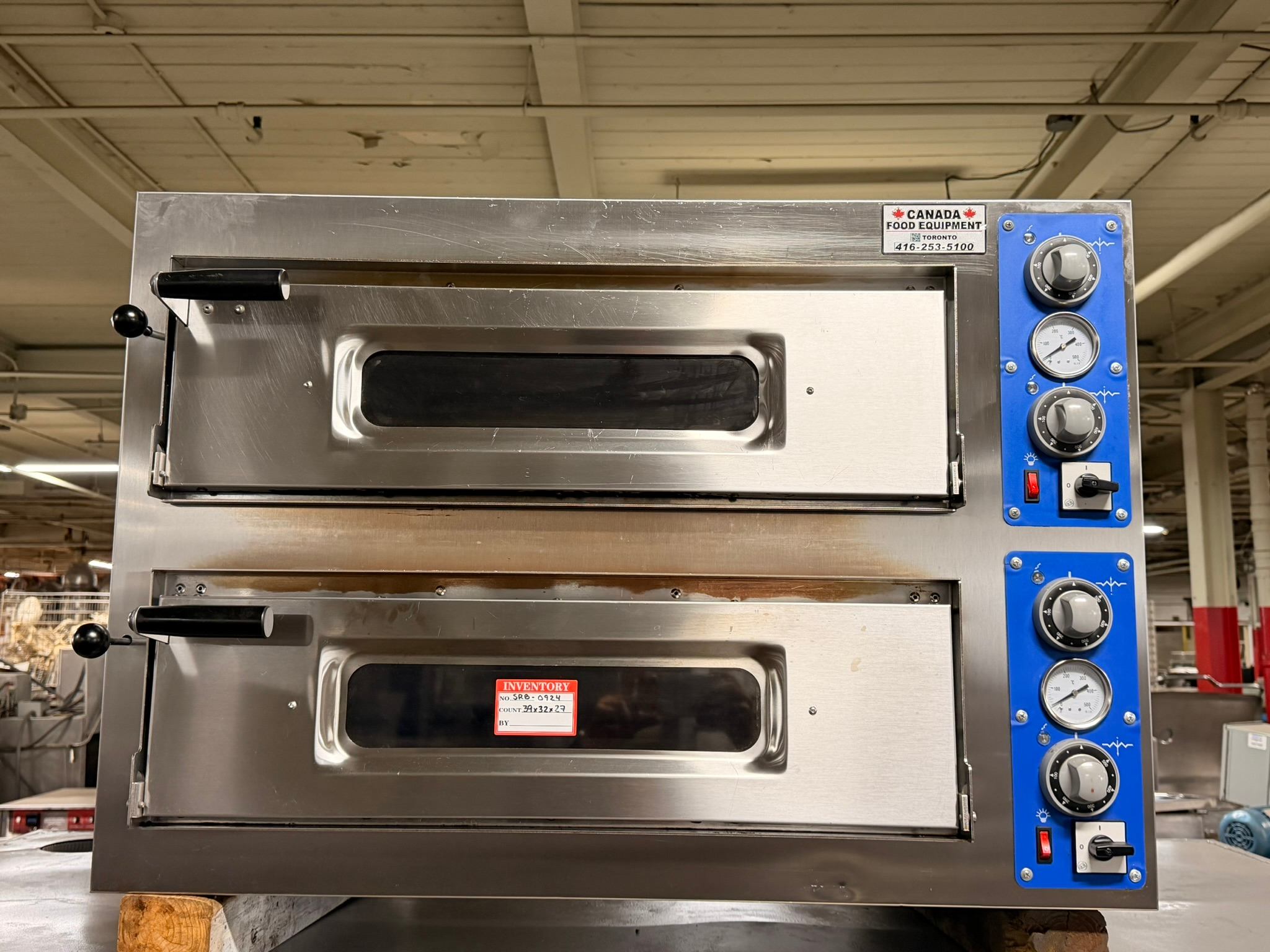 Trento 39" Entry Max Series Pizza Oven with Double Chamber REFURBISHED - SRB-0924