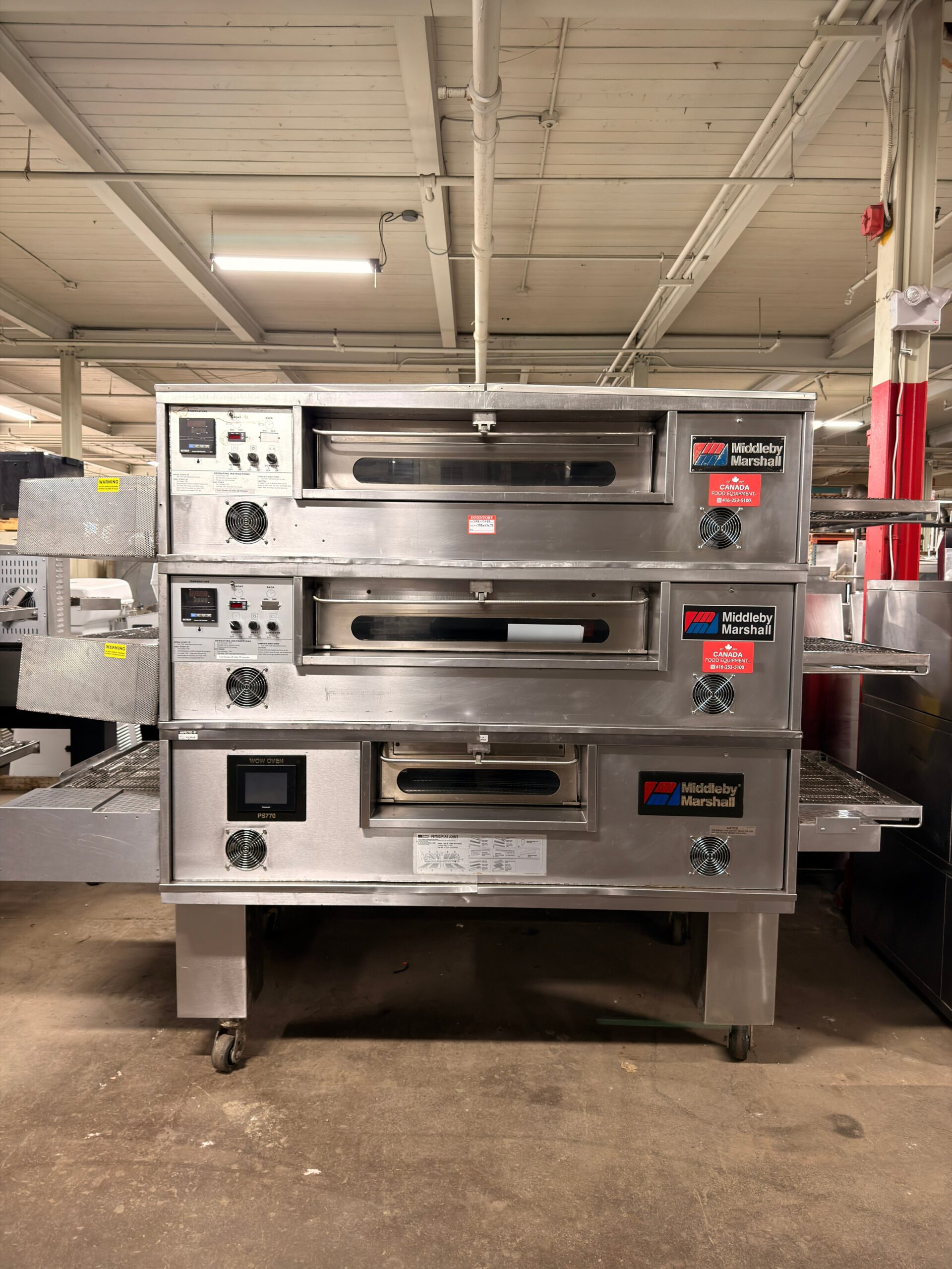 Middleby Marshall PS570G Single Gas Conveyor Pizza Oven REFURBISHED - SRB-0929 *PRICE PER DECK* Middleby Marshall PS570G Single Gas Conveyor Pizza Oven REFURBISHED - SRB-0929 *PRICE PER DECK*
