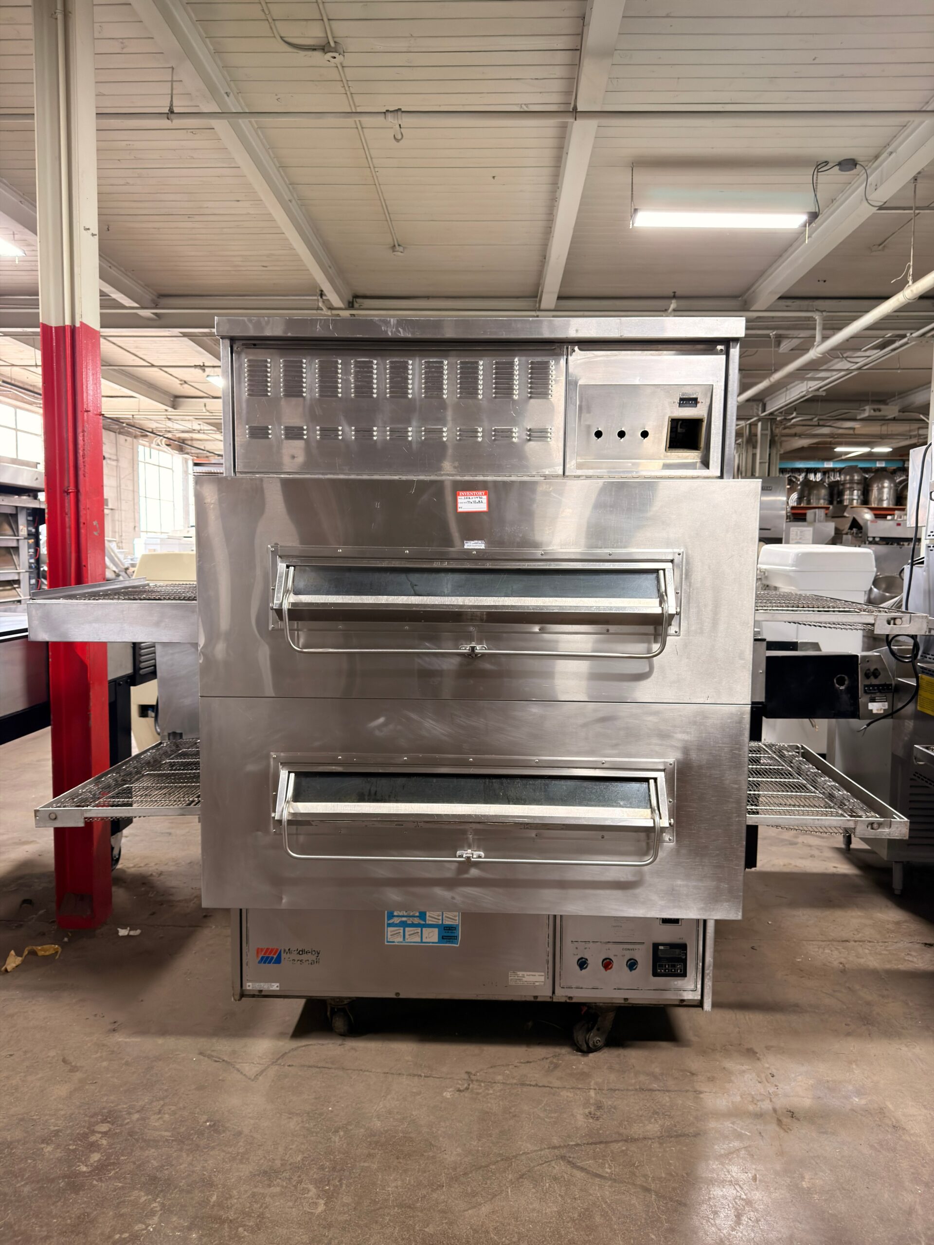 Middleby Marshall PS360WB Double Stack Gas Conveyor Pizza Oven REFURBISHED - SRB-0930