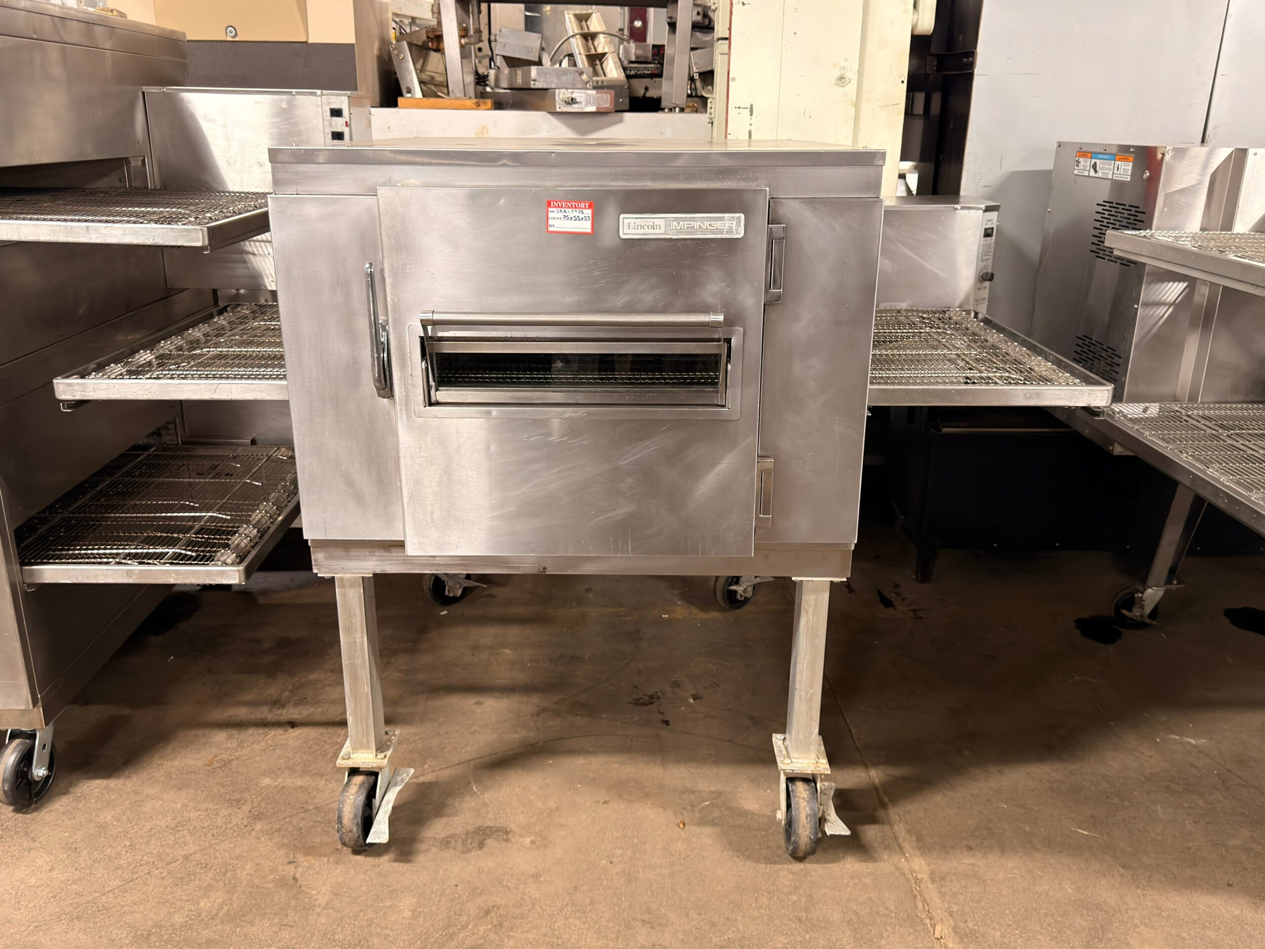 Lincoln Single Gas Deck Pizza Conveyor Oven - SRB-0935