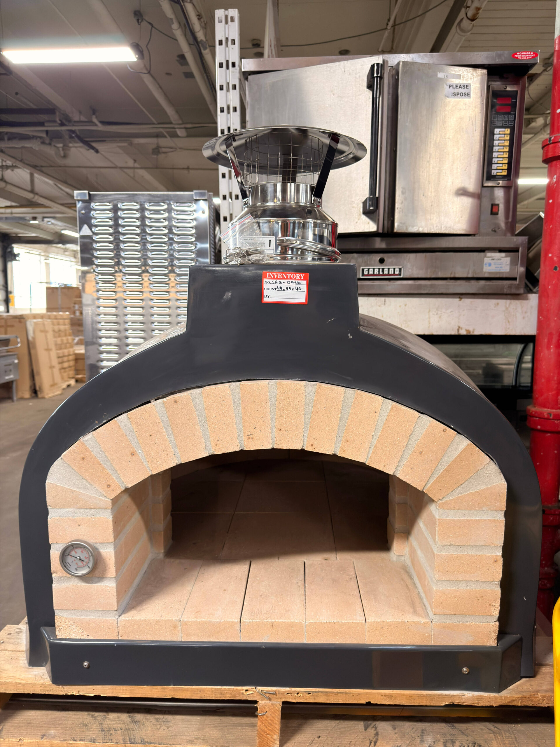 Portuguese Brick Oven 4.0 in Fiberglass Shell REFURBISHED - SRB-0940