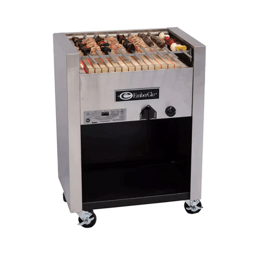 EmberGlo 31F Kabob Natural Gas Floor Charbroiler 36"