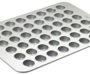 Winco Mini Muffin Pan 17-7/8x25-7/8, 2-1/16"Dia 2.1 oz - HMF-48T