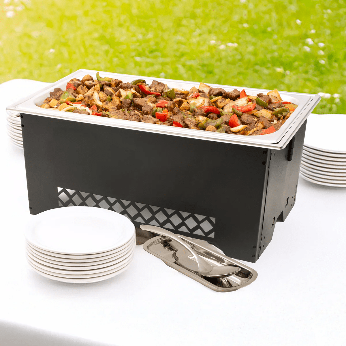 Browne  Collapsible Chafer 9QT 22" x 14" x 12.6" - 575129