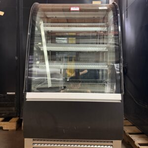 QBD 30"  Curved Glass Refrigerated Pastry Case REFURBISHED - SRBAC-06