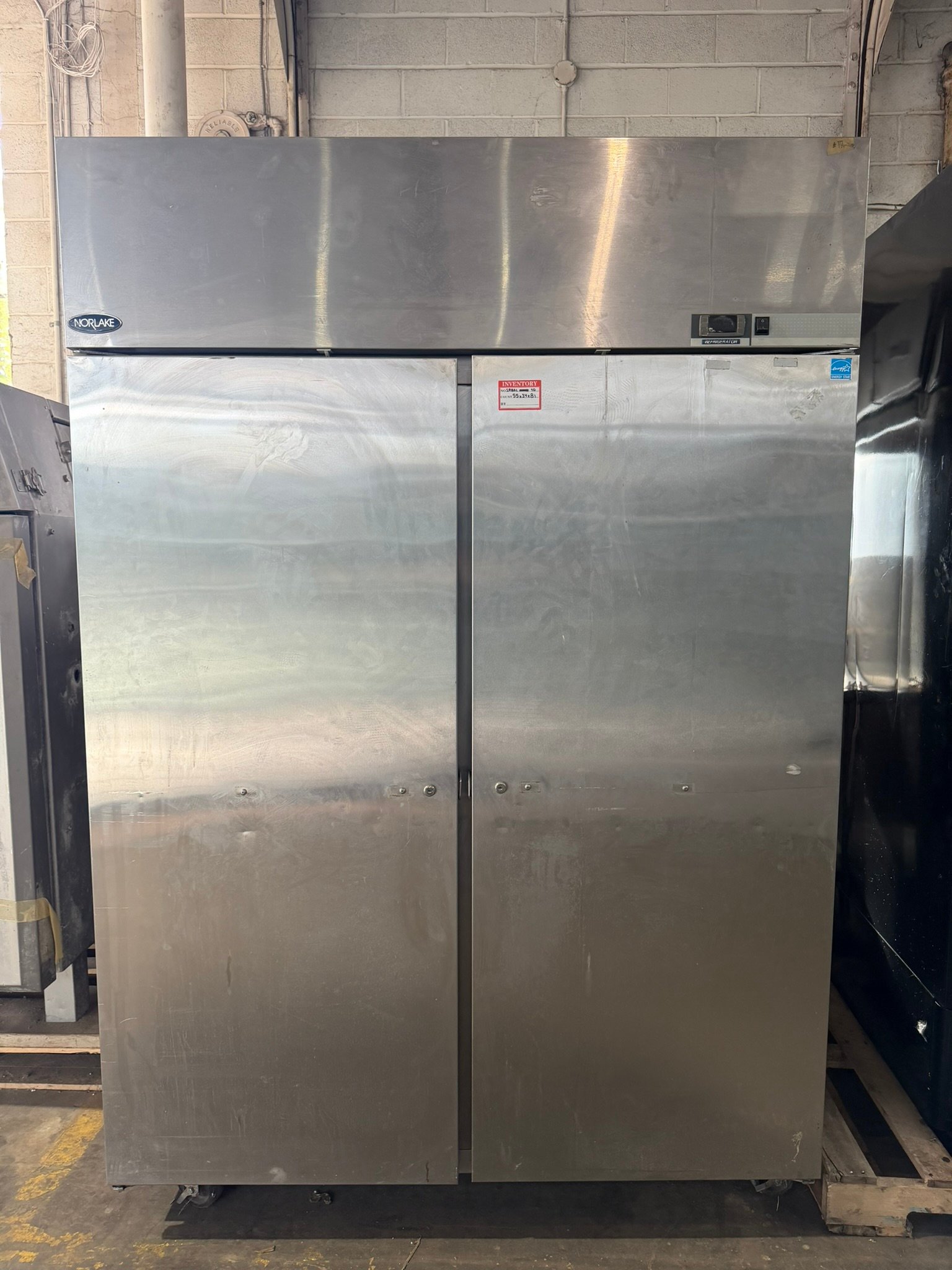 Nor-lake 54" Two Section Reach In Freezer, (2) Solid Doors, 115v REFURBISHED - SRBAC-10 Nor-lake 54" Two Section Reach In Freezer, (2) Solid Doors, 115v REFURBISHED - SRBAC-10