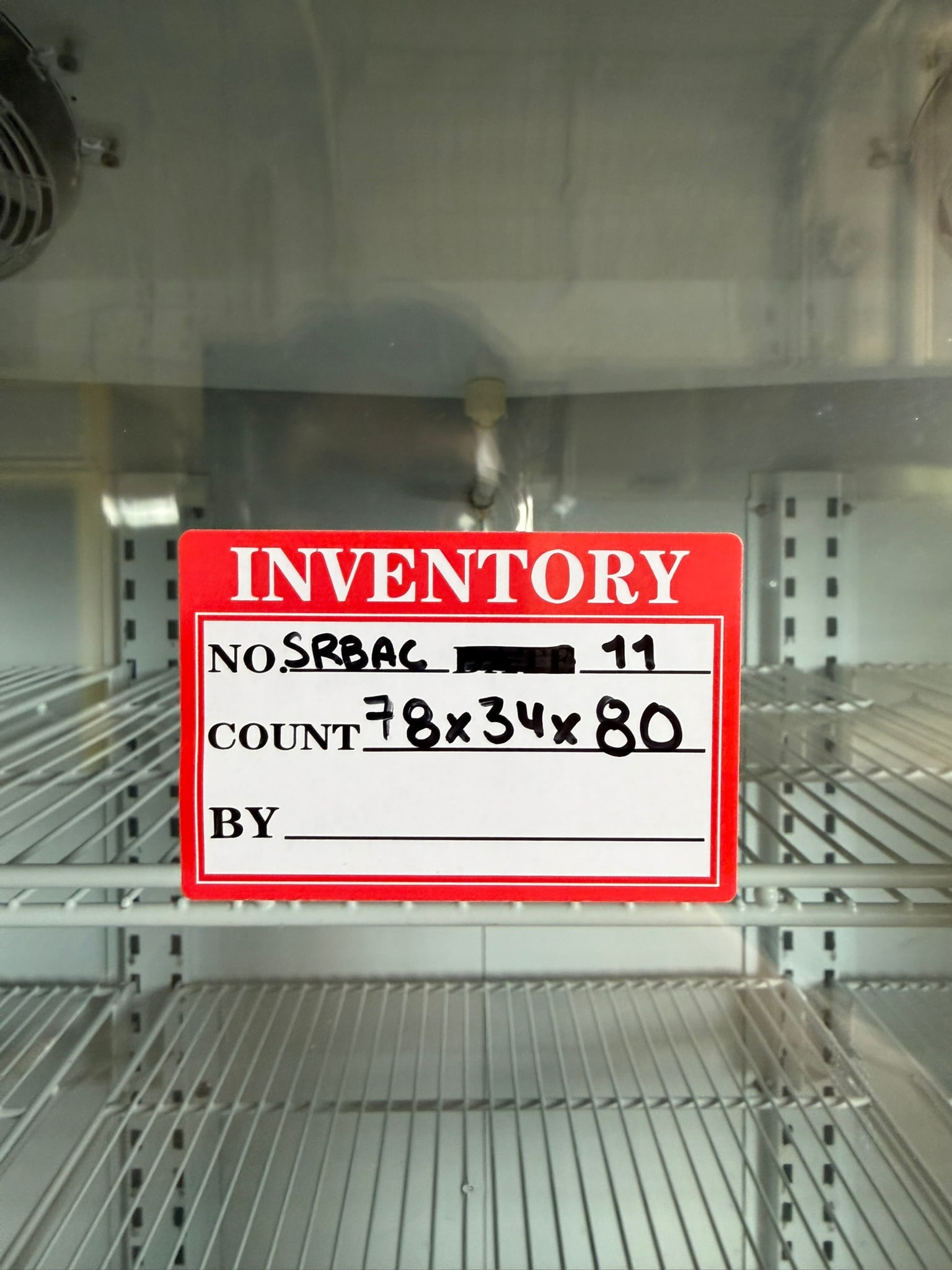 Master-Bilt BGM-74 78" Three Glass Door Cooler REFURBISHED - SRBAC-11