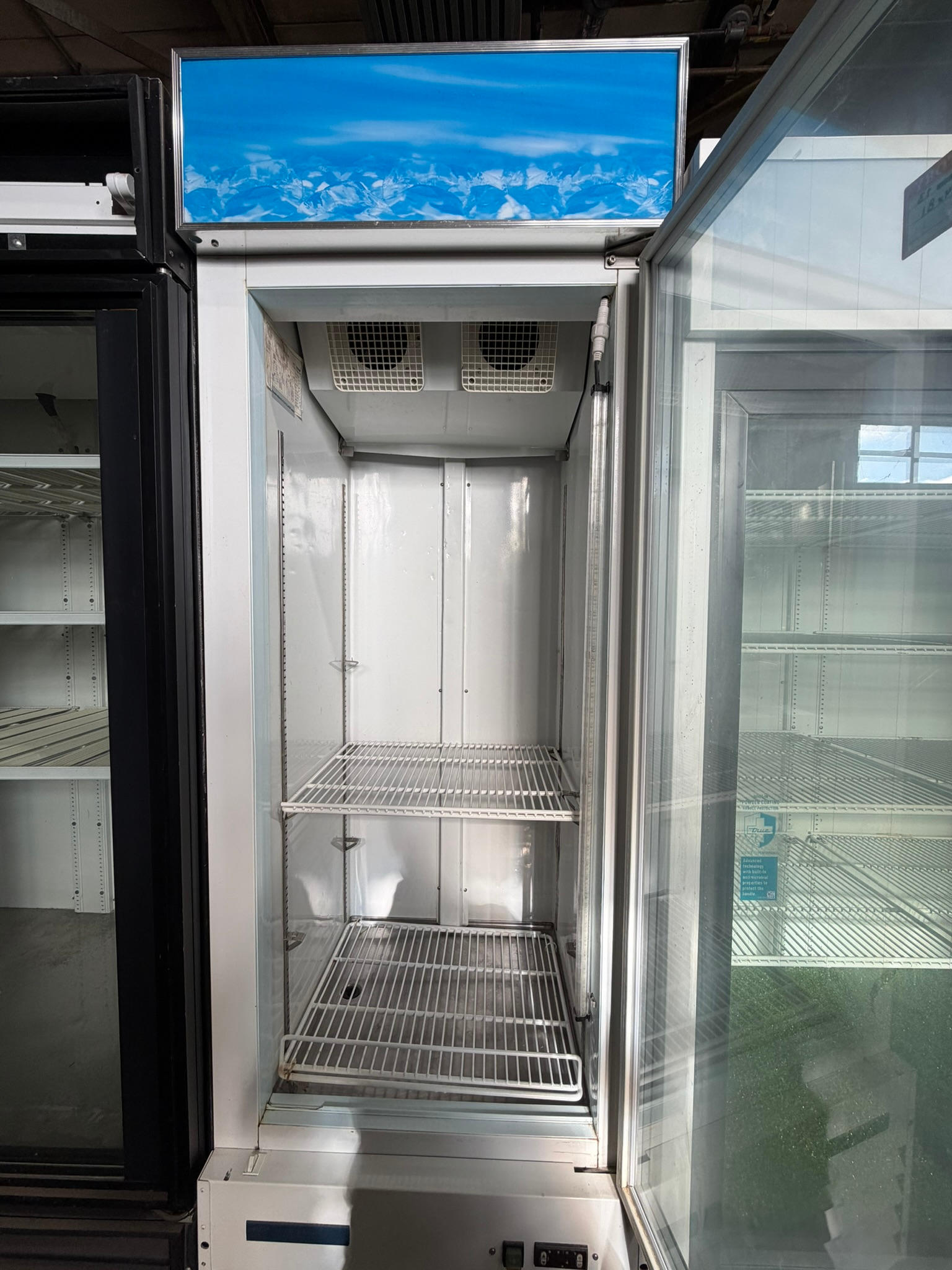 Glass Door, Single Door Merchandiser, Freezer REFURBISHED - SRBAC-13