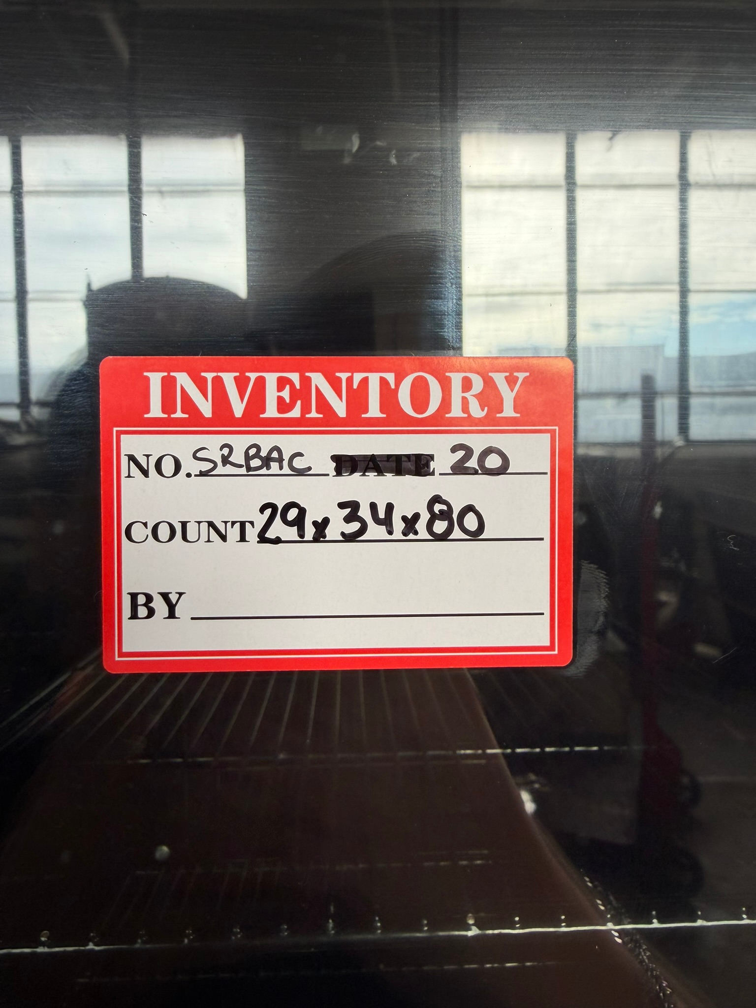 Hussmann Single Vertical Glass Door Freezer HGL-1 REFURBISHED - SRBAC-20