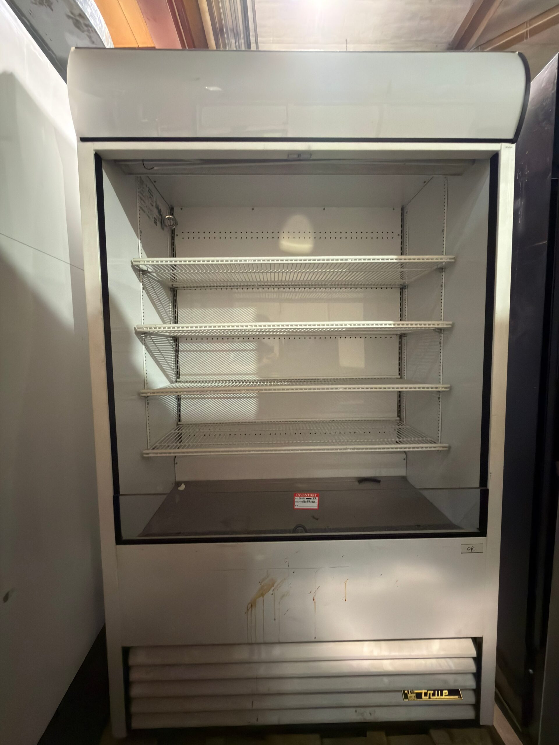 True TAC-48-LD 48″ Vertical Open Air Curtain Merchandiser REFURBISHED - SRBAC-23 True TAC-48-LD 48″ Vertical Open Air Curtain Merchandiser REFURBISHED - SRBAC-23