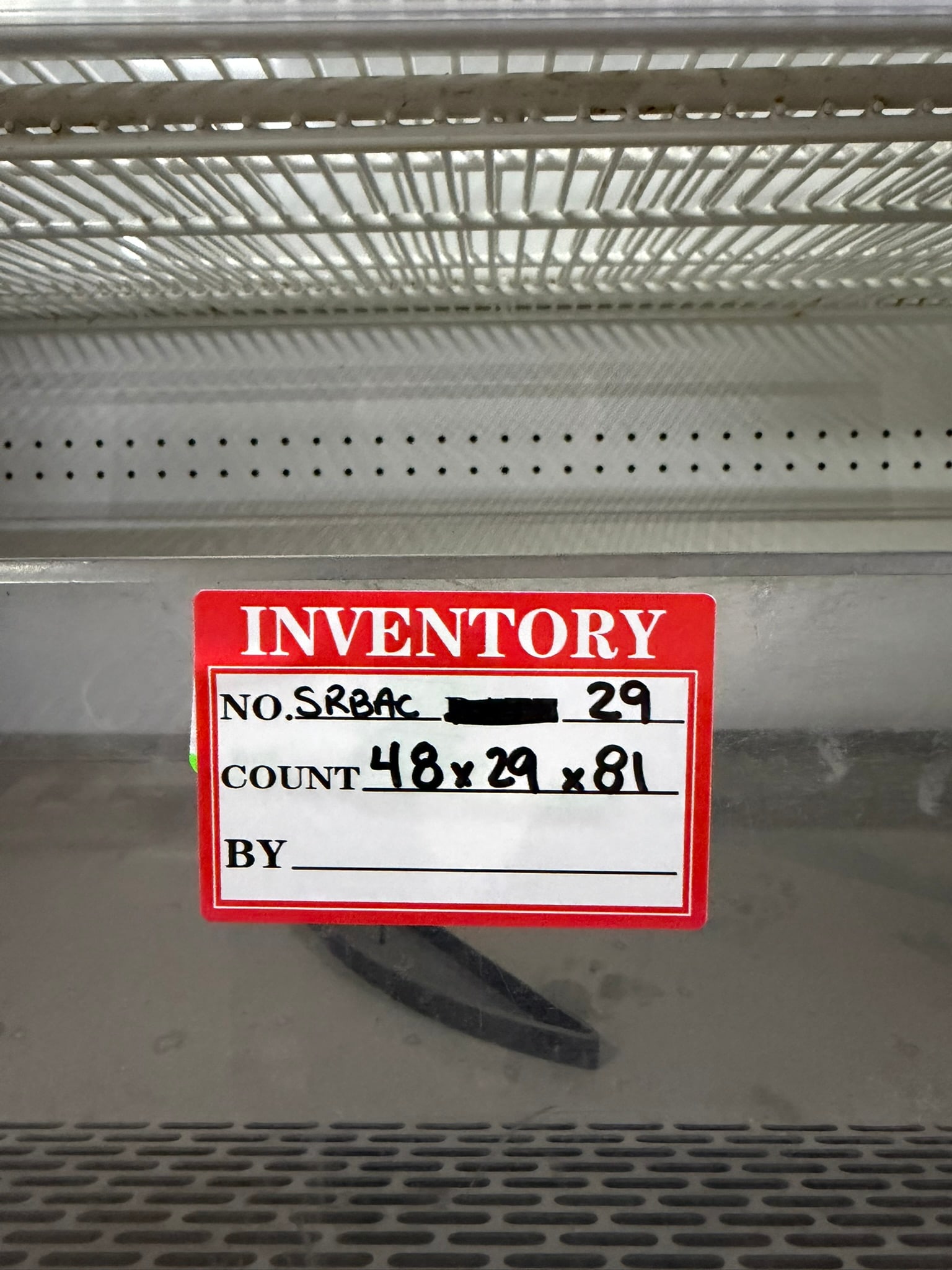 True TAC-48-LD 48″ Vertical Open Air Curtain Merchandiser REFURBISHED -SRBAC-29