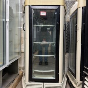 Master-Bilt ELM 11 - Vintage Round 3-Door Commercial Refrigerator REFURBISHED - SRBAC-33