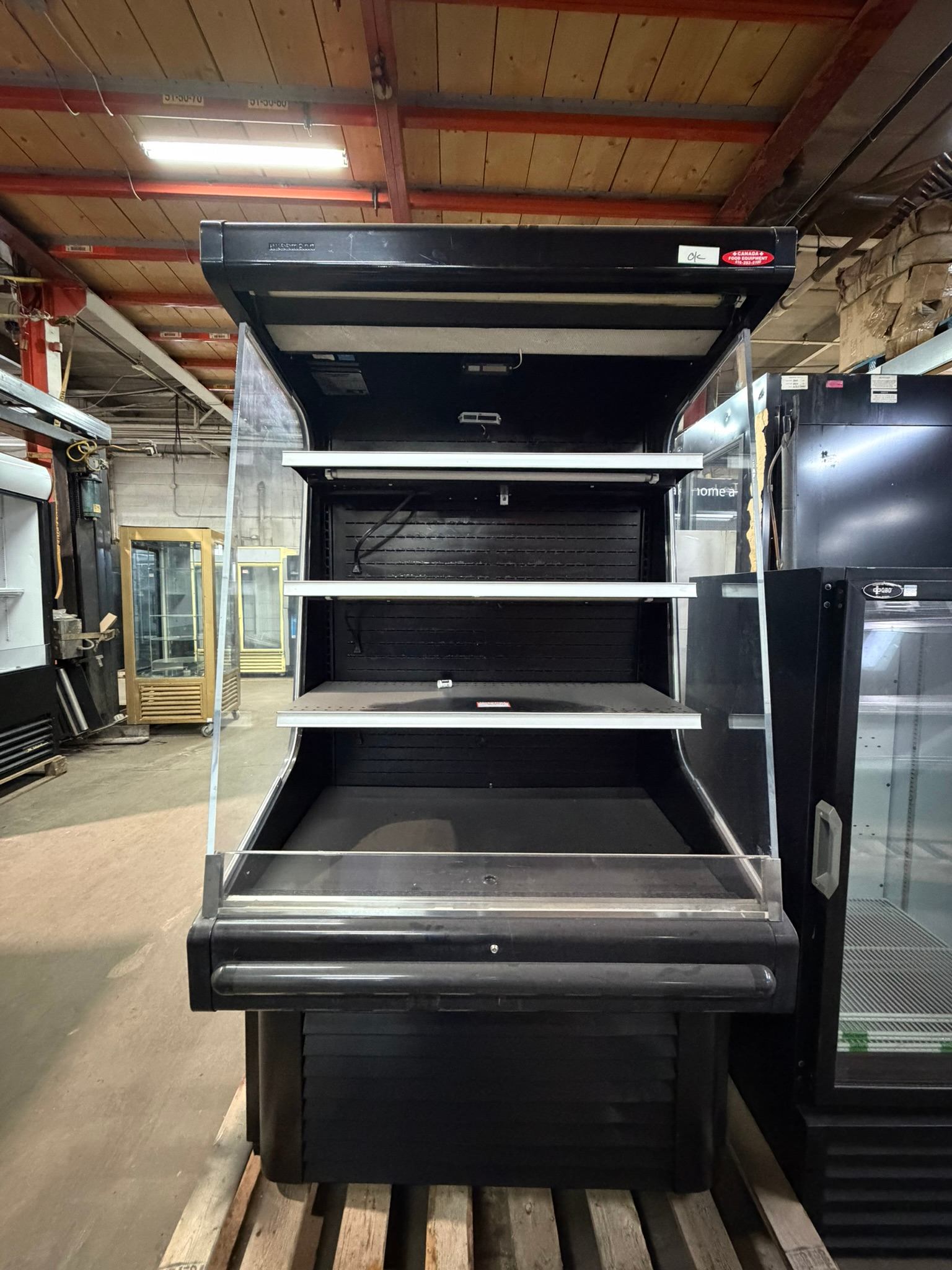 Hussmann GSVM4072-A 40″ Vertical Open Air Cooler w/ (4) Levels, 115v REFURBISHED – SRBAC-37