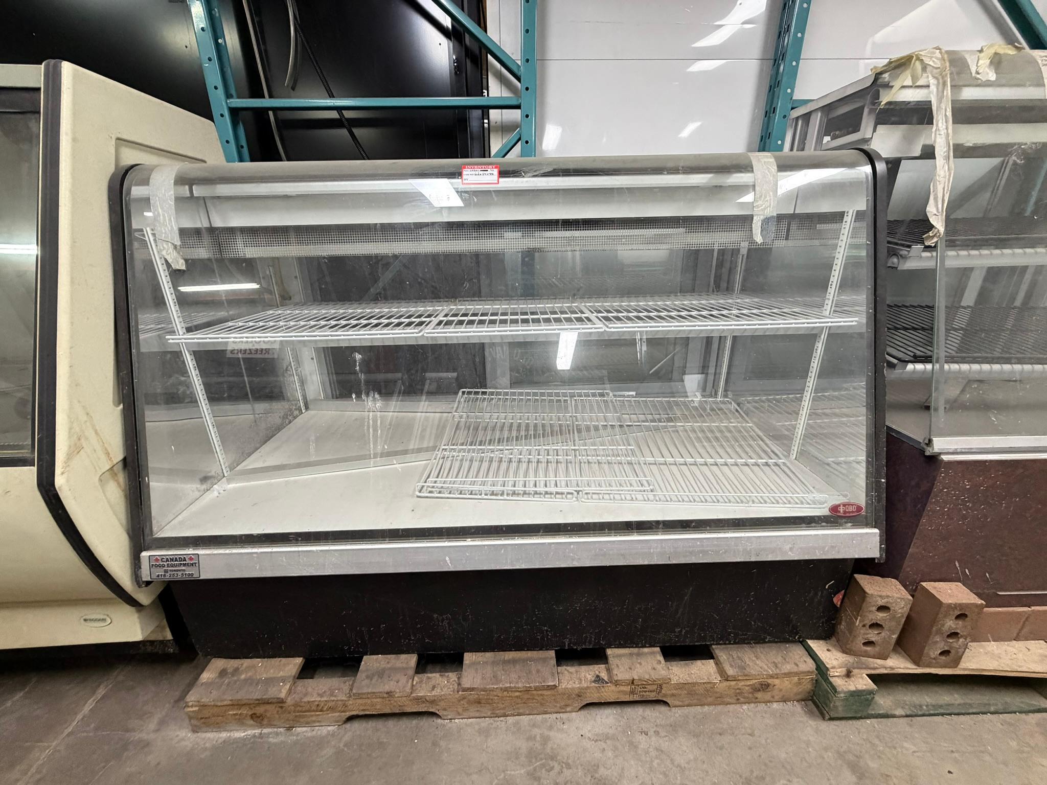 62" wide refrigerated Pastry Deli Display Case REFURBISHED – SRBAC-41